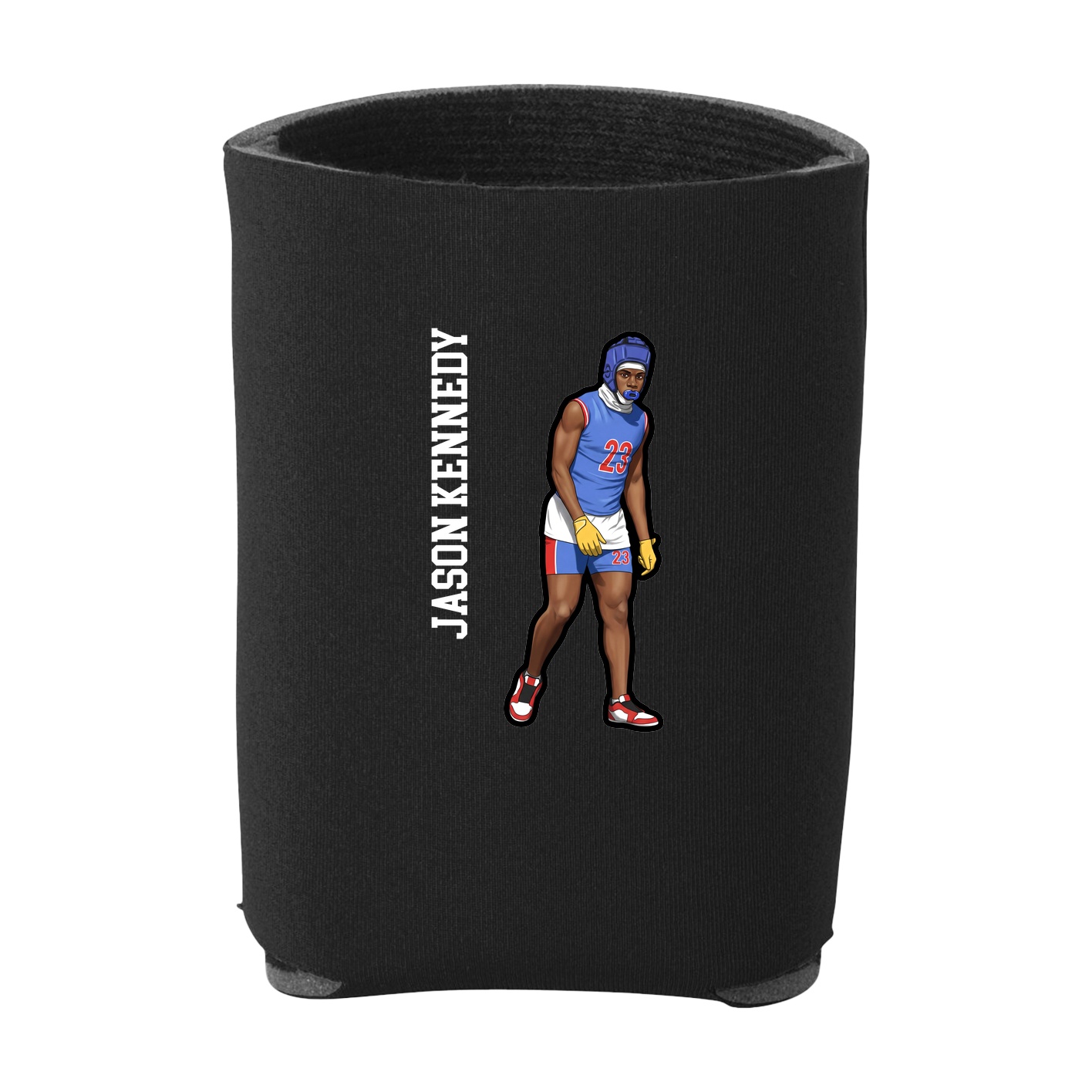 Can Holder — Name Vertical in Black