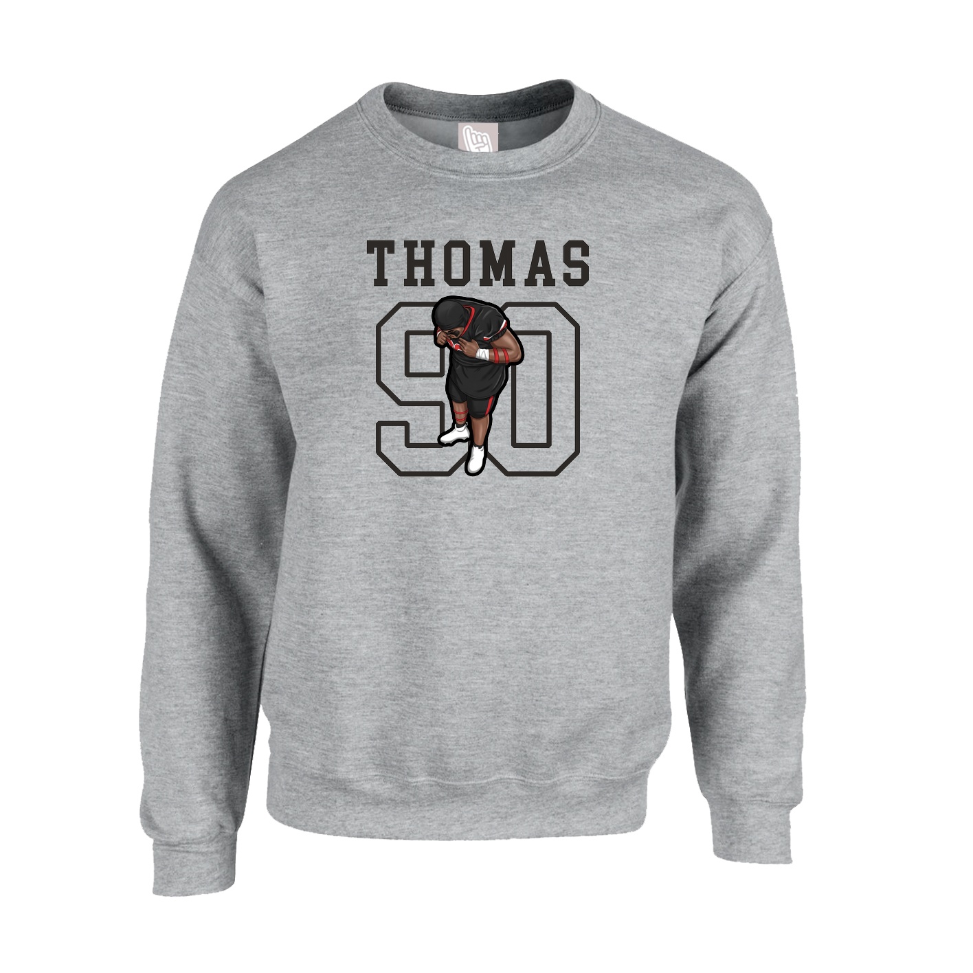 Fleece Crew — Shirsey in Grey