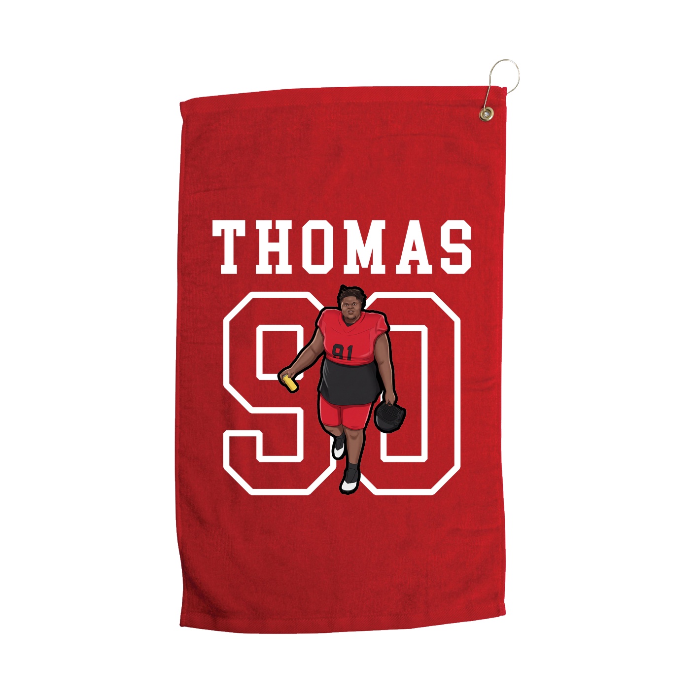 Golf Towel — Shirsey in Red