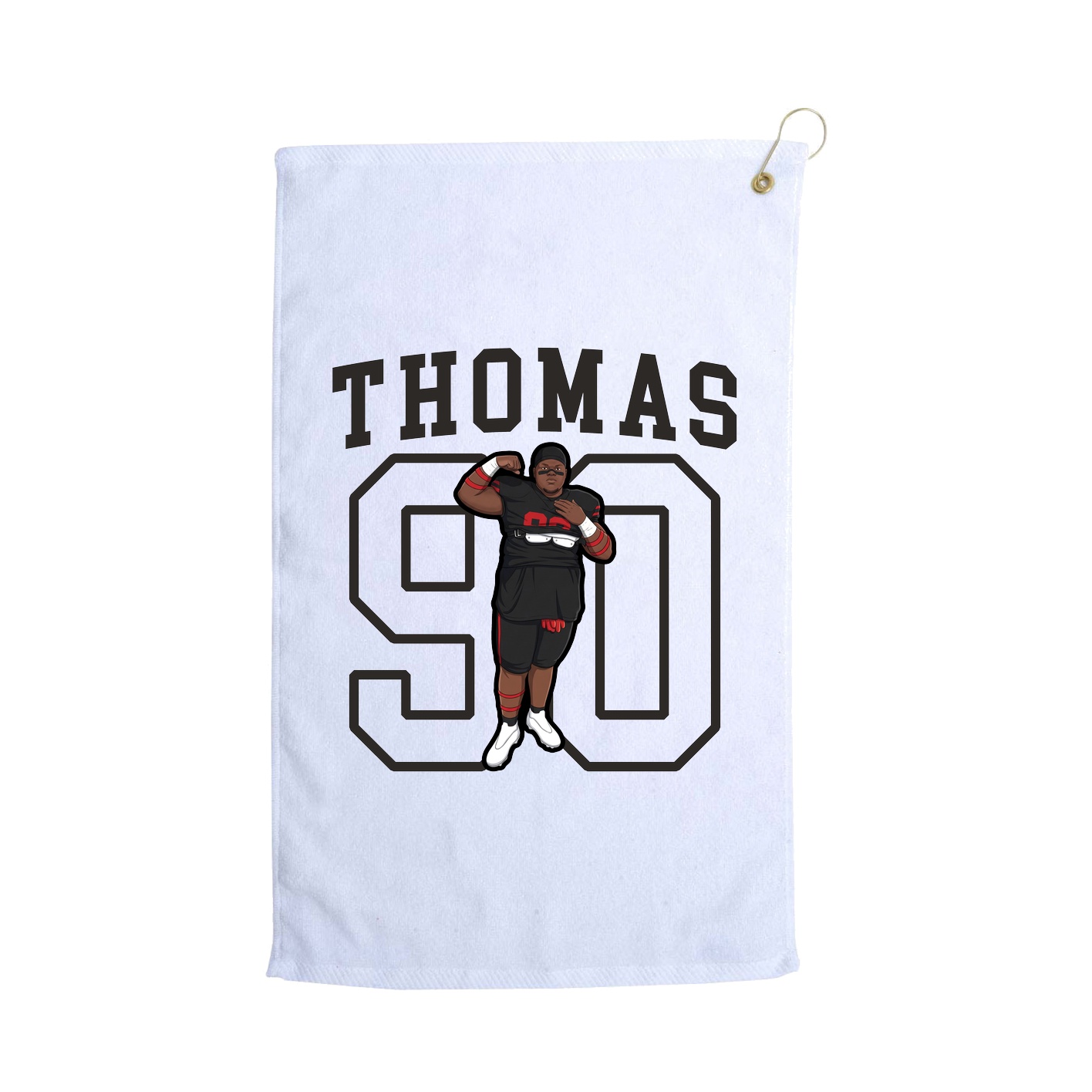 Golf Towel — Shirsey in White