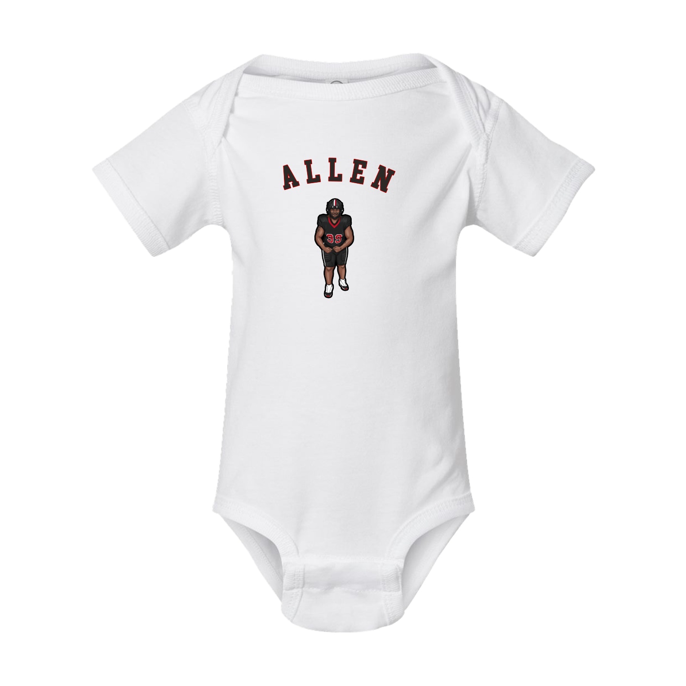 Baby Onesie — Shirsey Arch in White