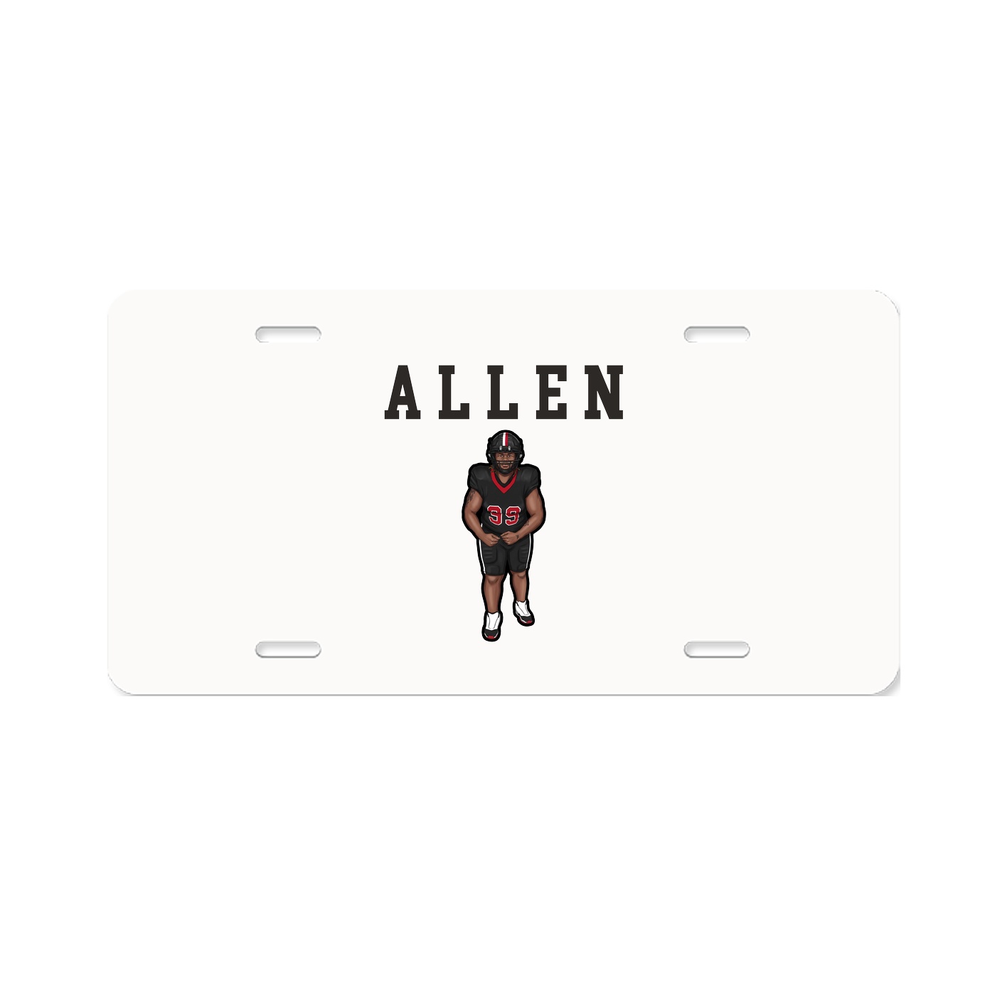 License Plate — Shirsey in Classic
