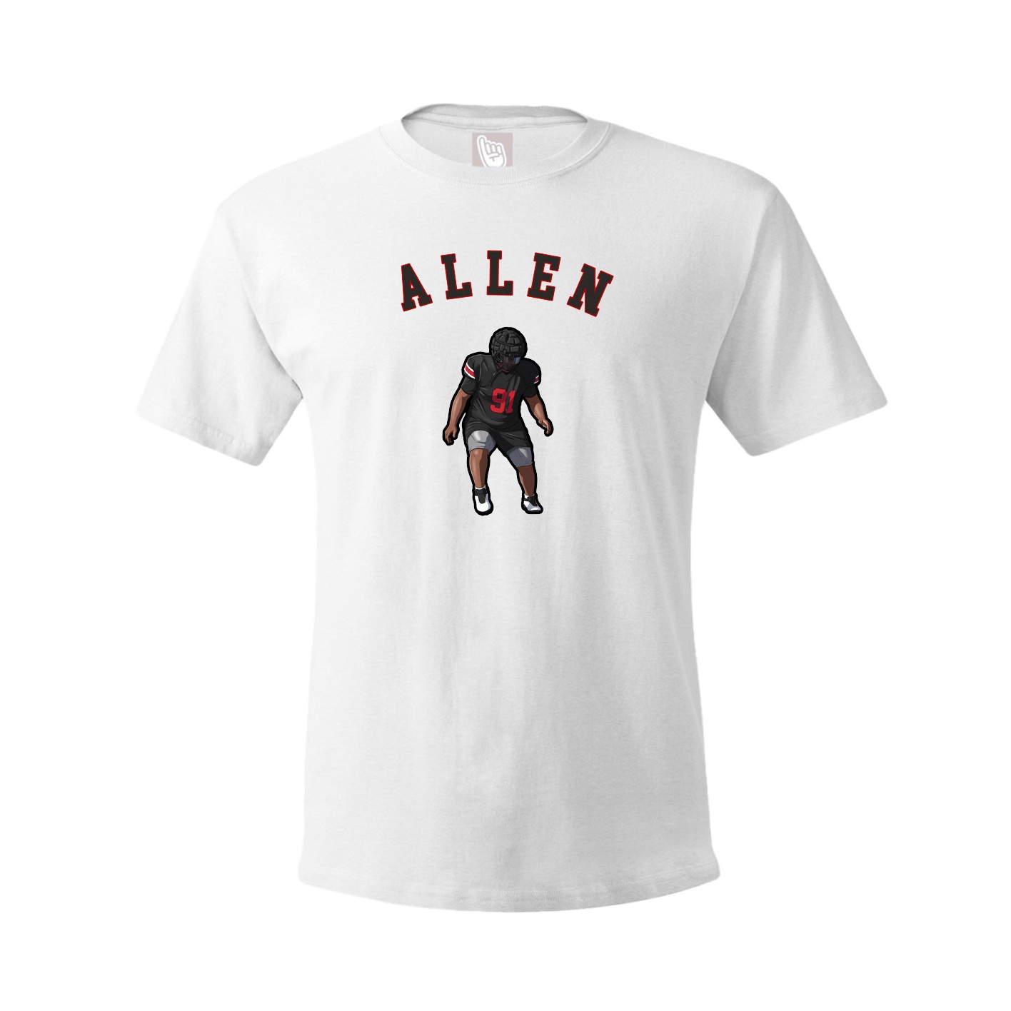 Youth Tee — Shirsey Arch in White