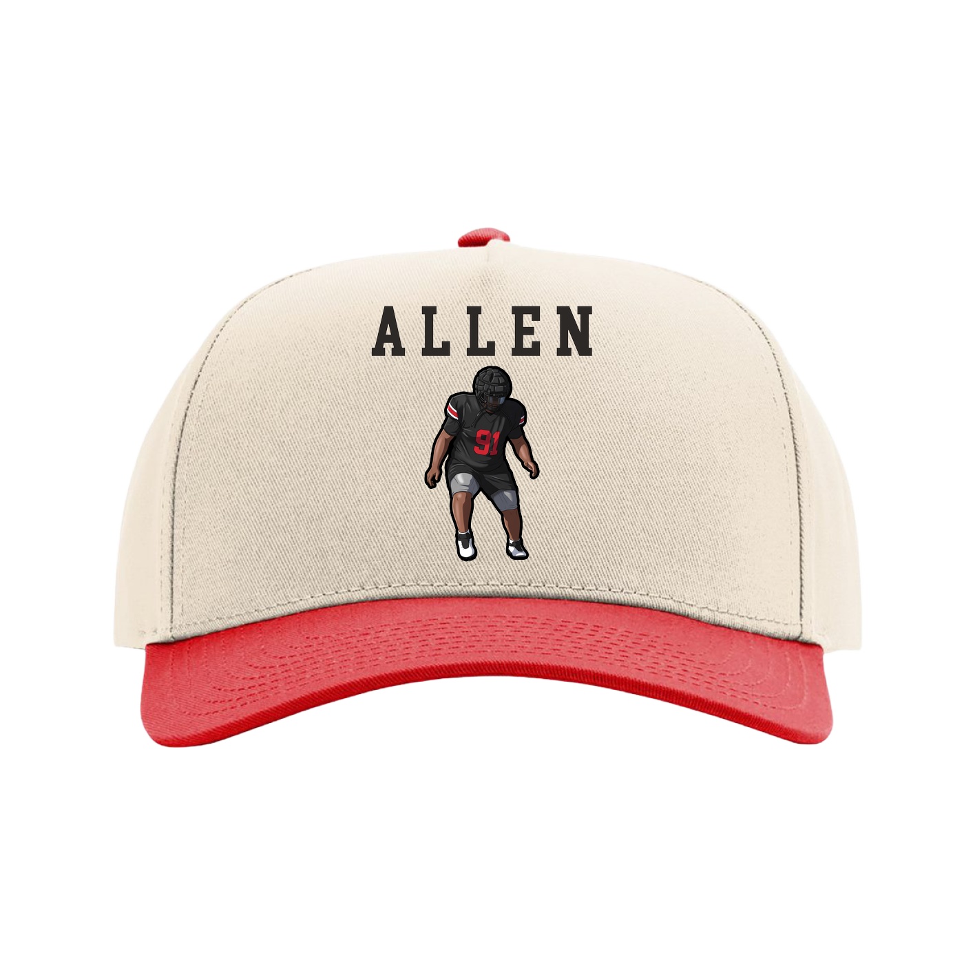 Full Fabric Five-Panel Champ Cap