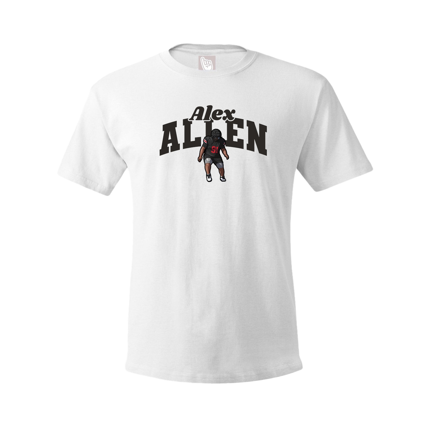 Tee — Signature Arch in White