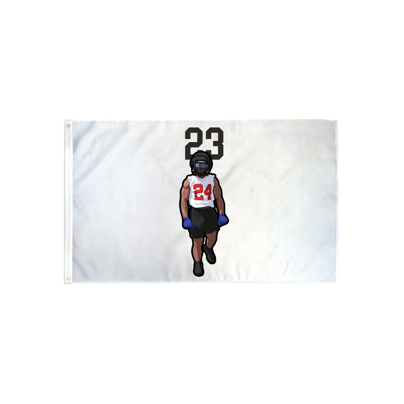 3x5 Flag — Number Top in Classic
