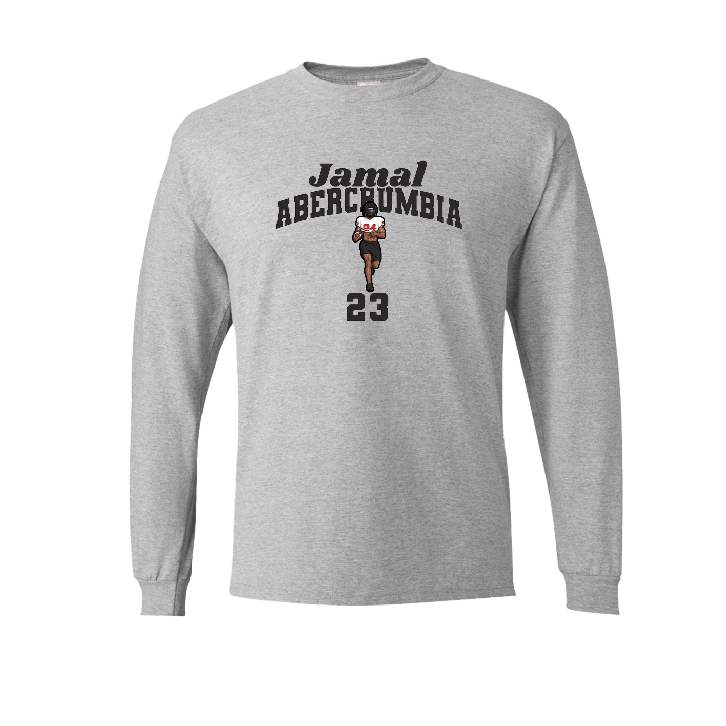 Long Sleeve Tee — Signature Arch in Grey
