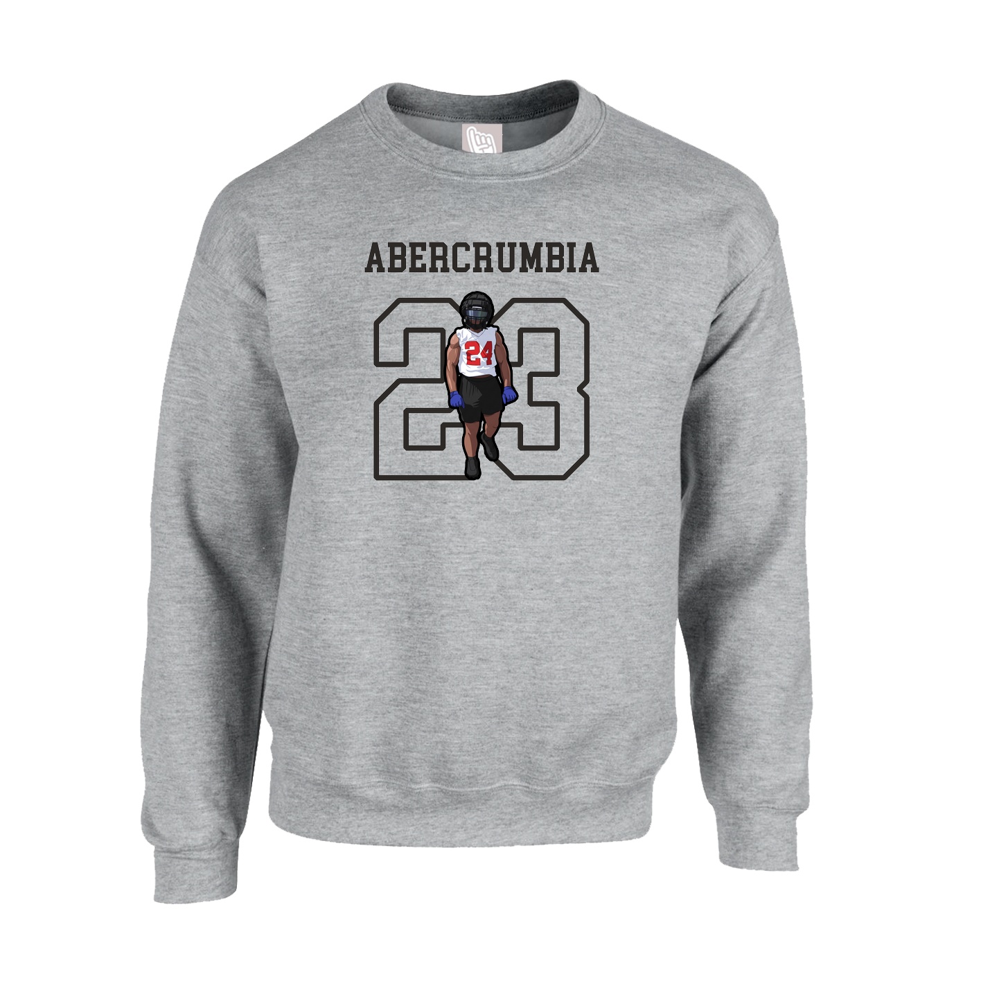 Fleece Crew — Shirsey in Grey
