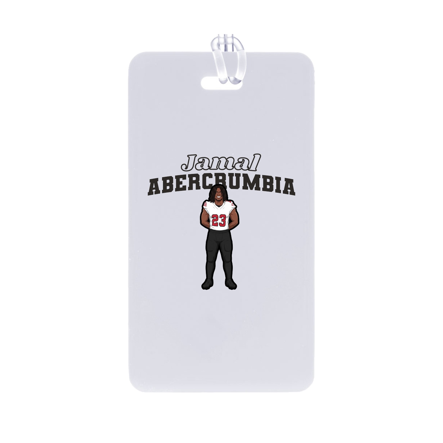 Bag Tag — Name Arch in Classic