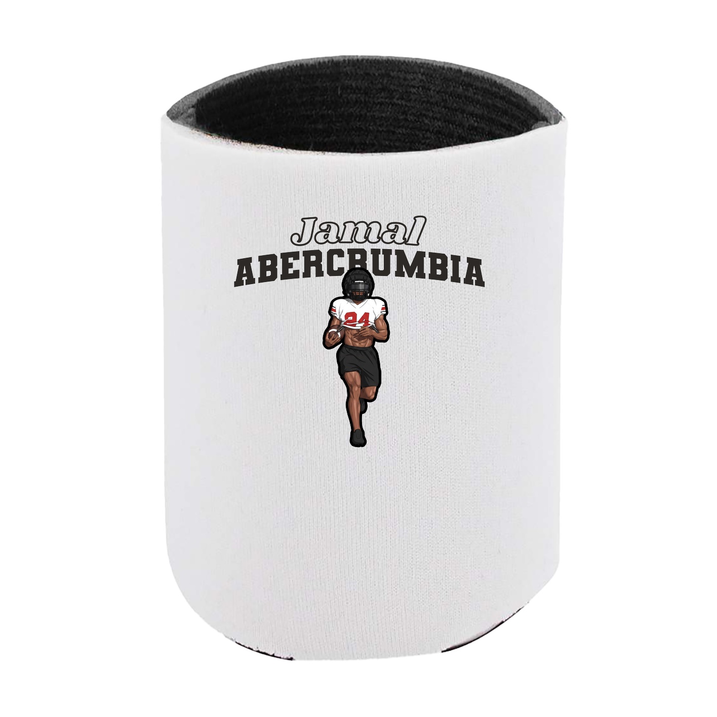 Can Holder — Name Arch in White