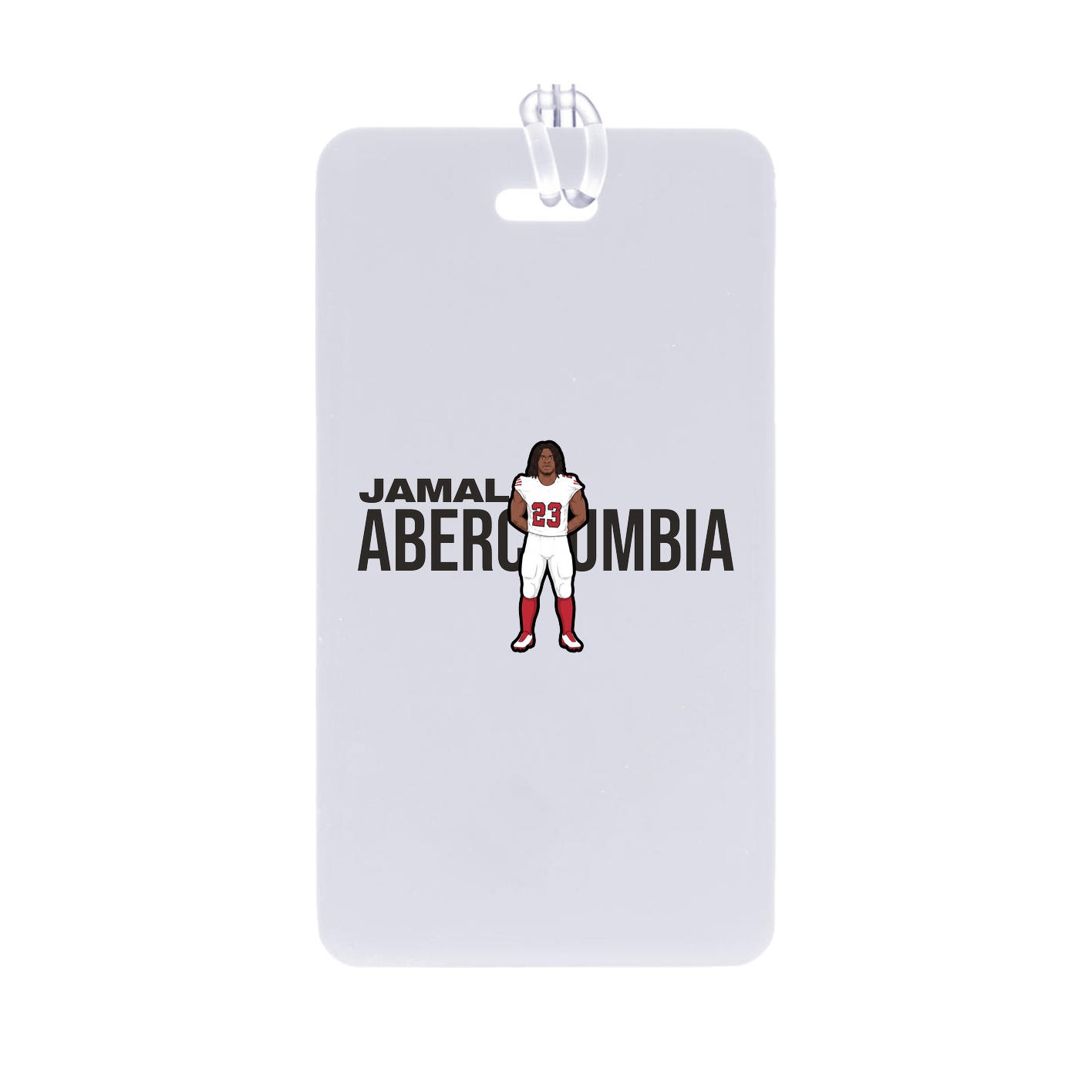 Bag Tag — Player Name in Classic