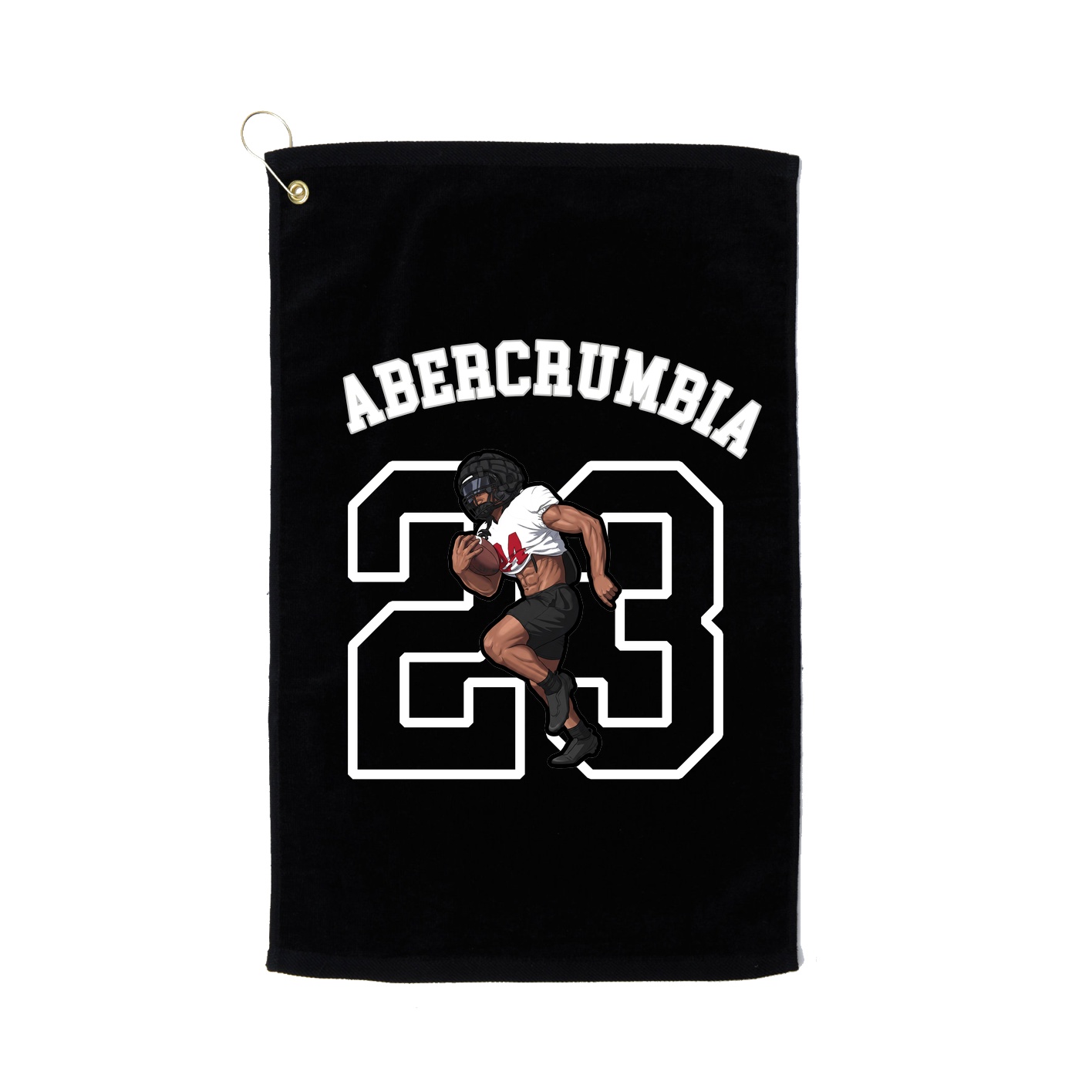 Golf Towel — Shirsey Arch in Black