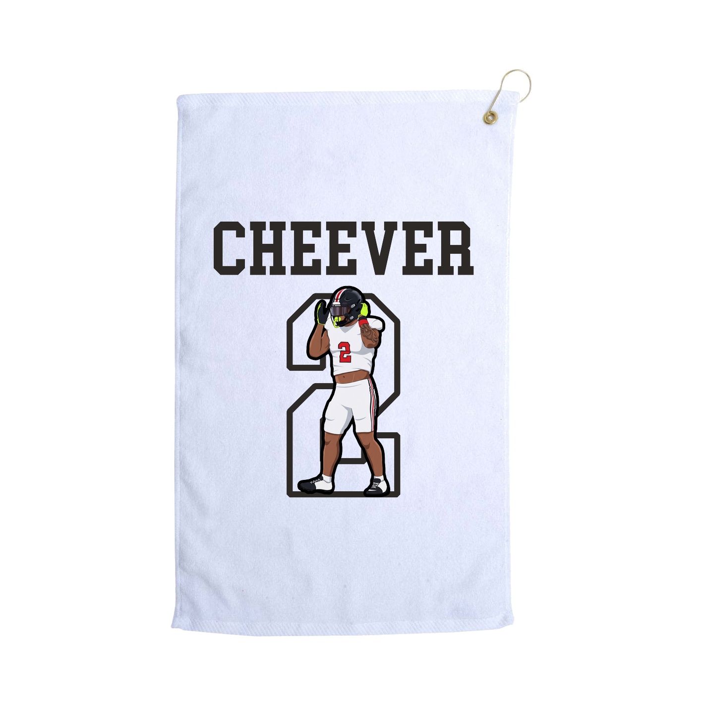 Golf Towel — Shirsey in White