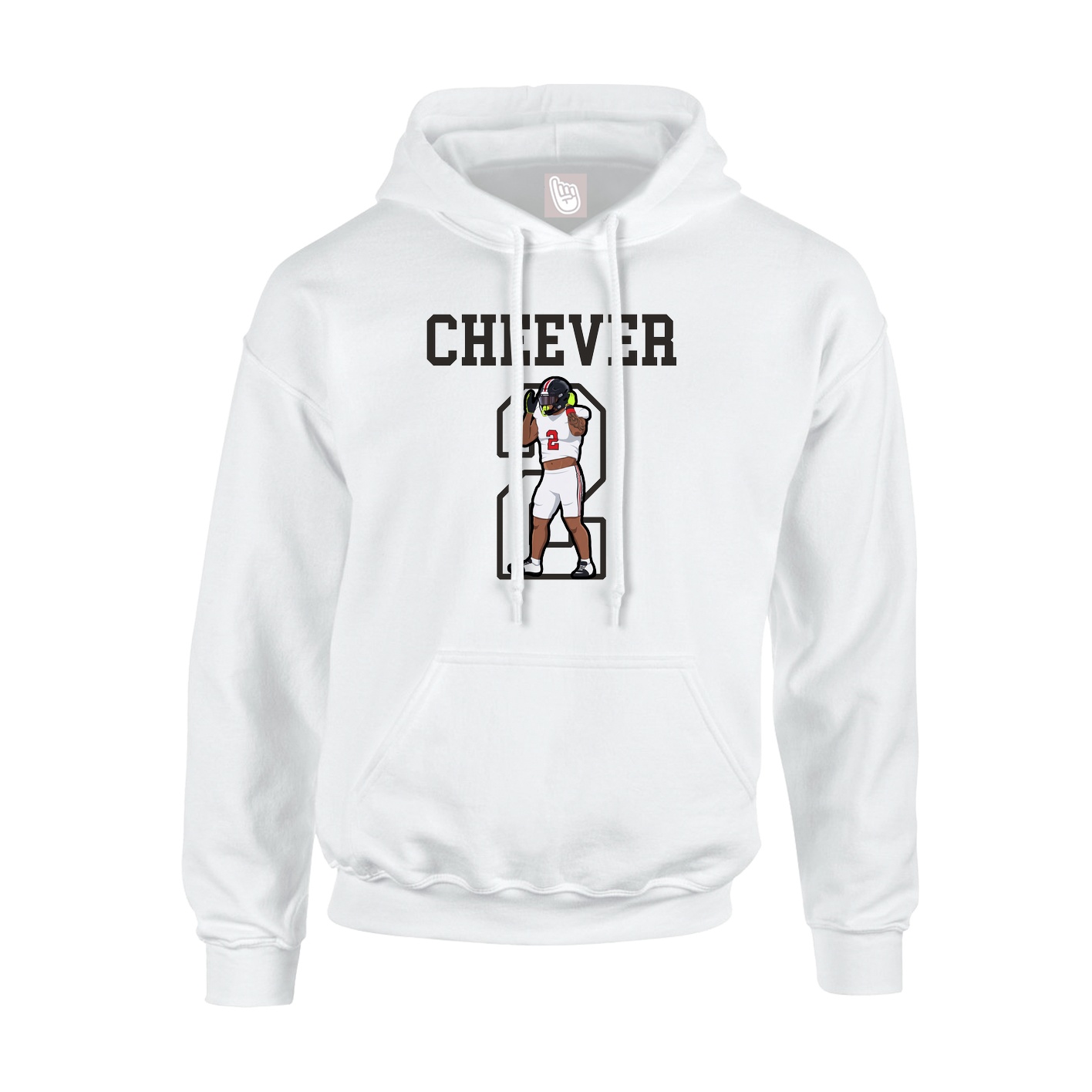 Youth Hoodie — Shirsey in White