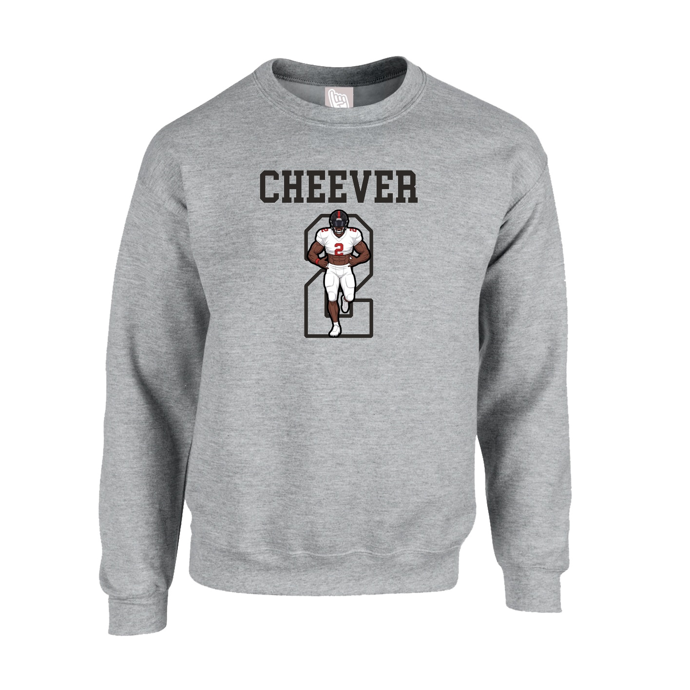 Fleece Crew — Shirsey in Grey