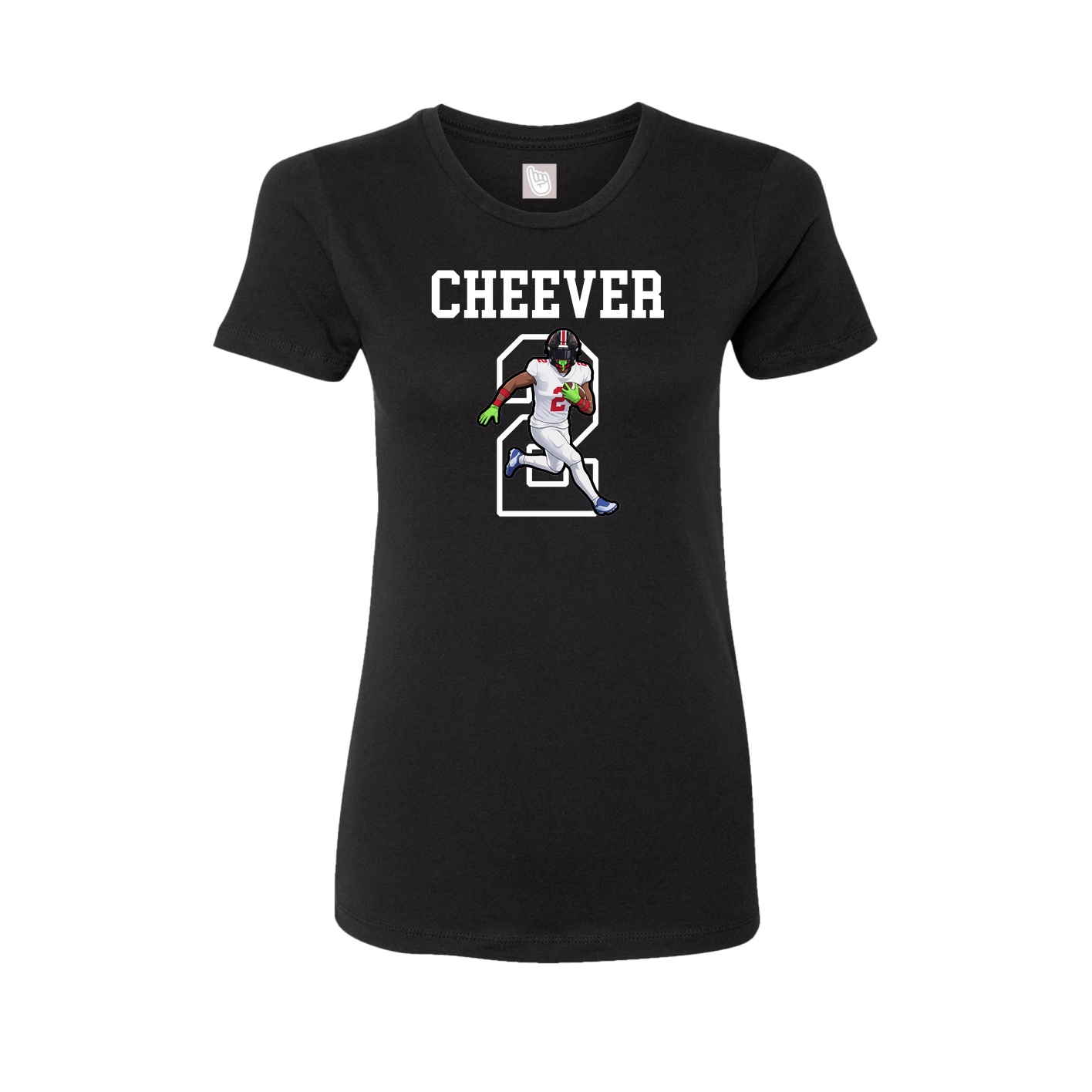 Fitted Women's Tee — Shirsey in Black