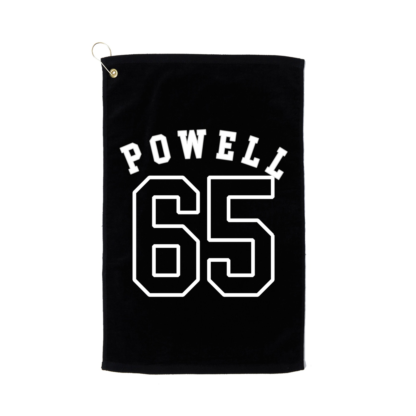 Golf Towel — Shirsey Arch in Black