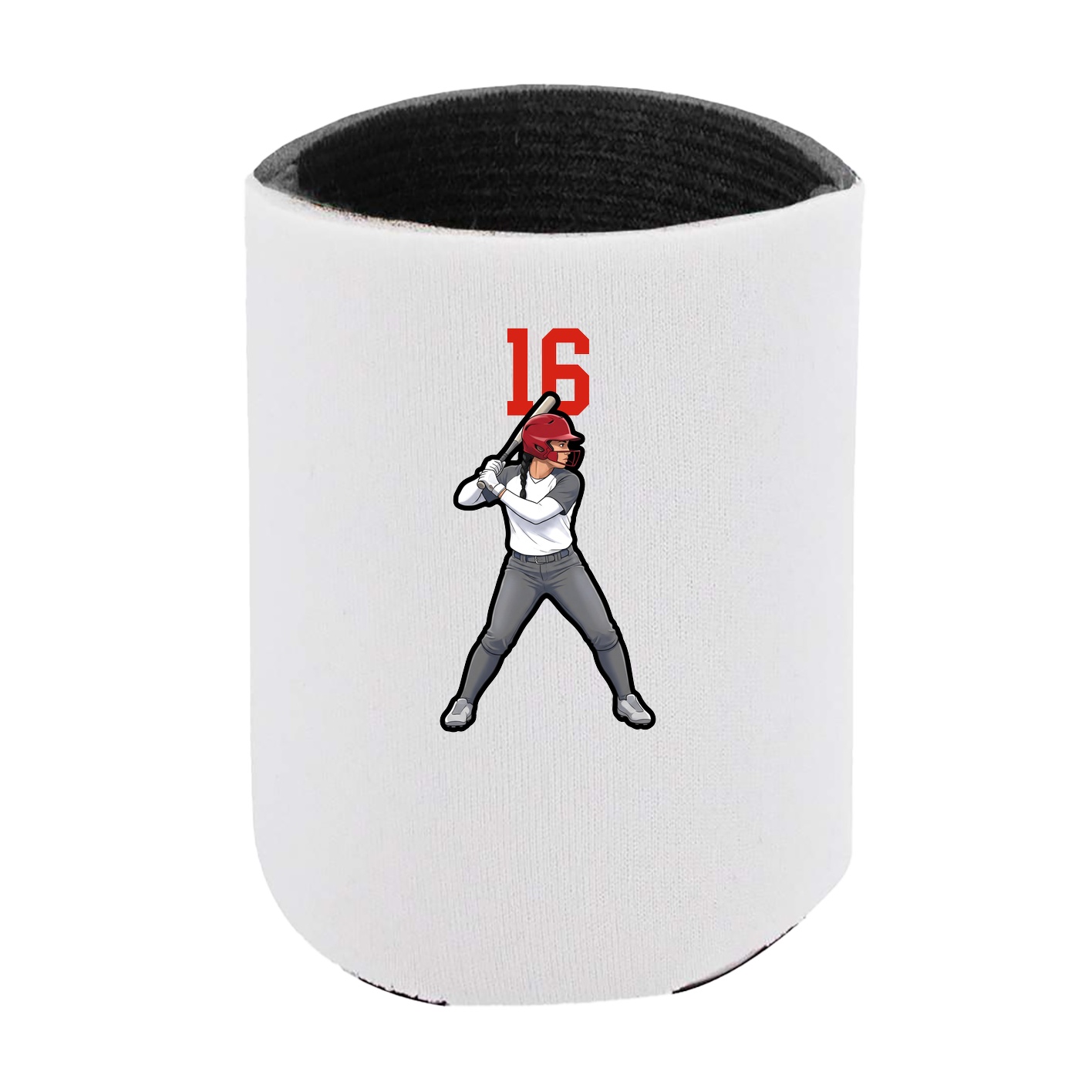 Can Holder — Number Top in White