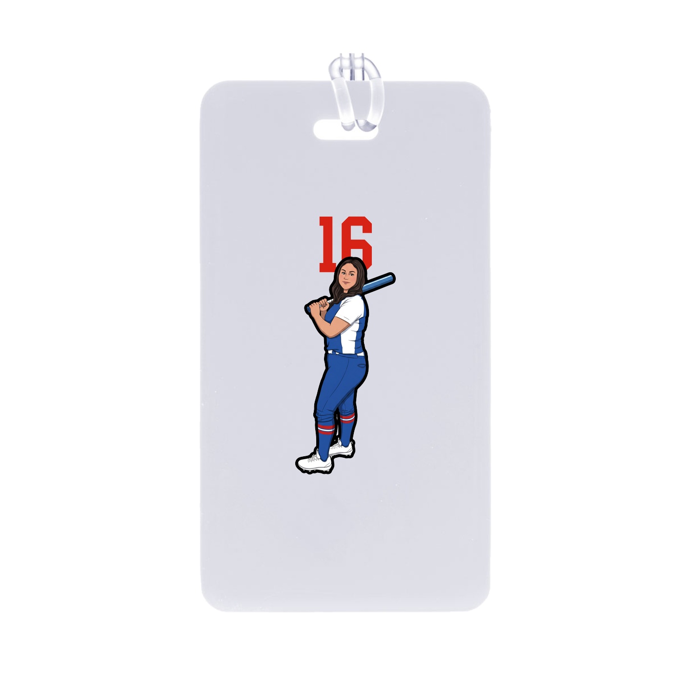 Bag Tag — Number Top in Classic