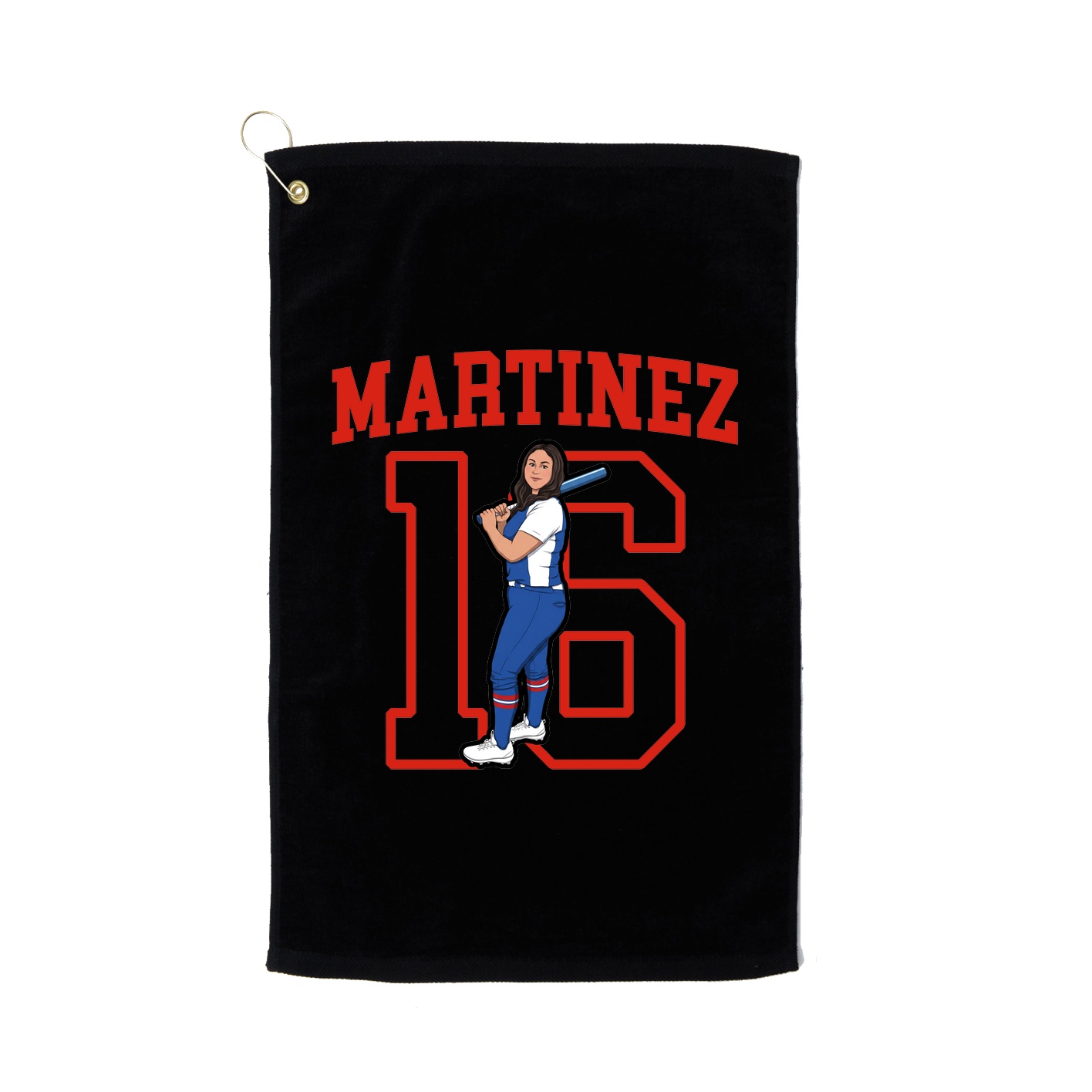Golf Towel — Shirsey in Black