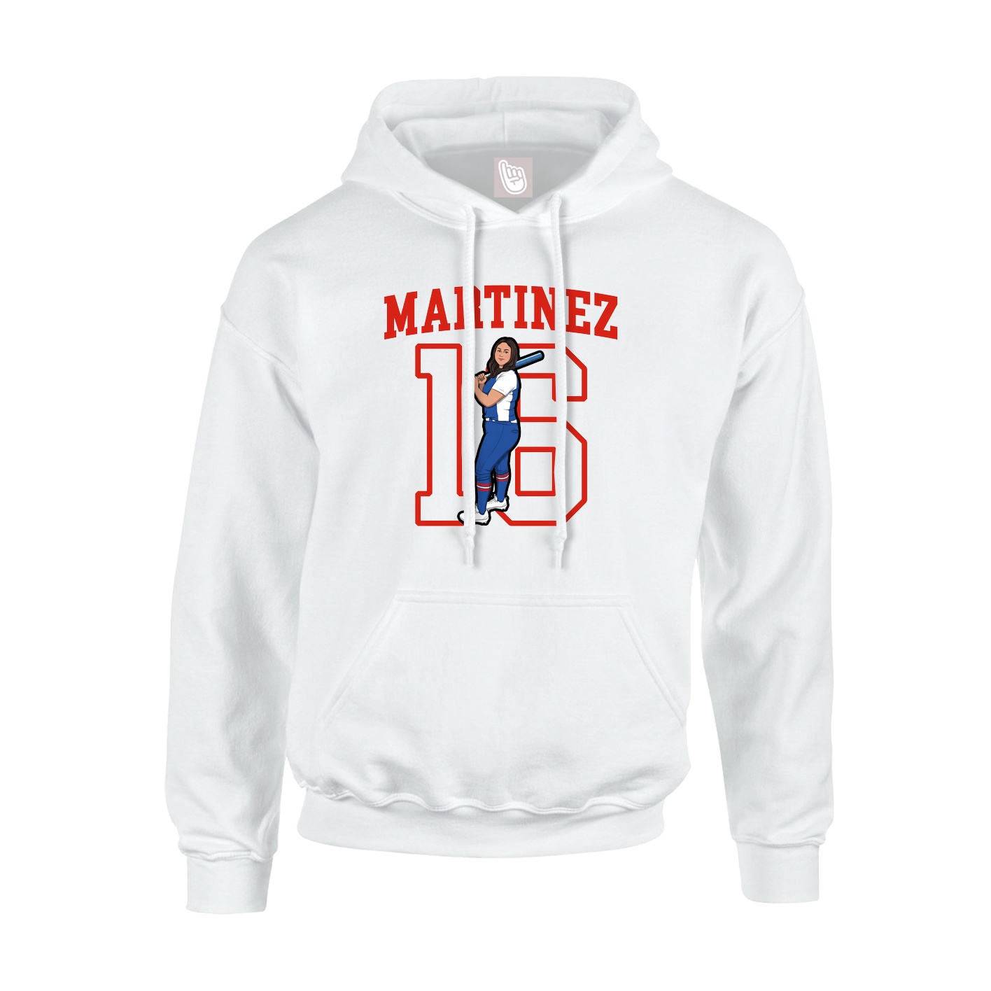 Youth Hoodie — Shirsey in White