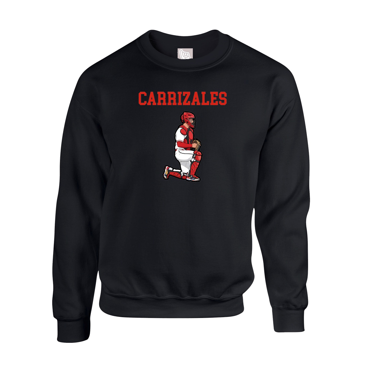 Fleece Crew — Shirsey in Black
