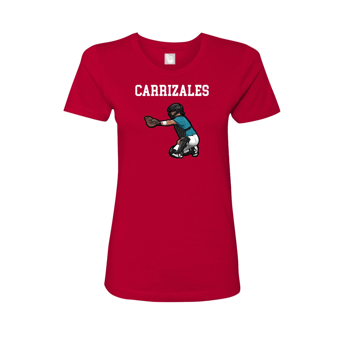 Fitted Women's Tee — Shirsey in Red