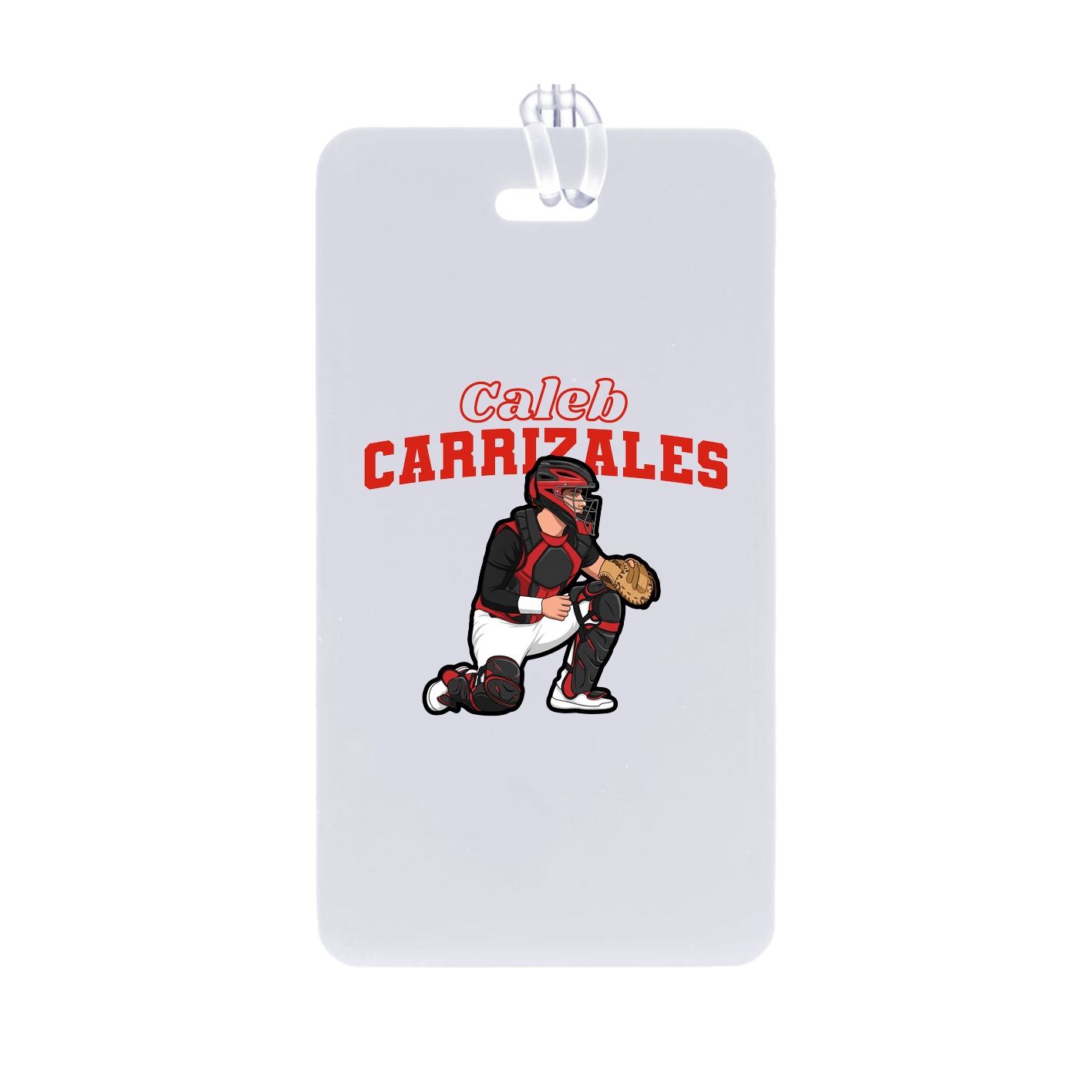 Bag Tag — Name Arch in Classic