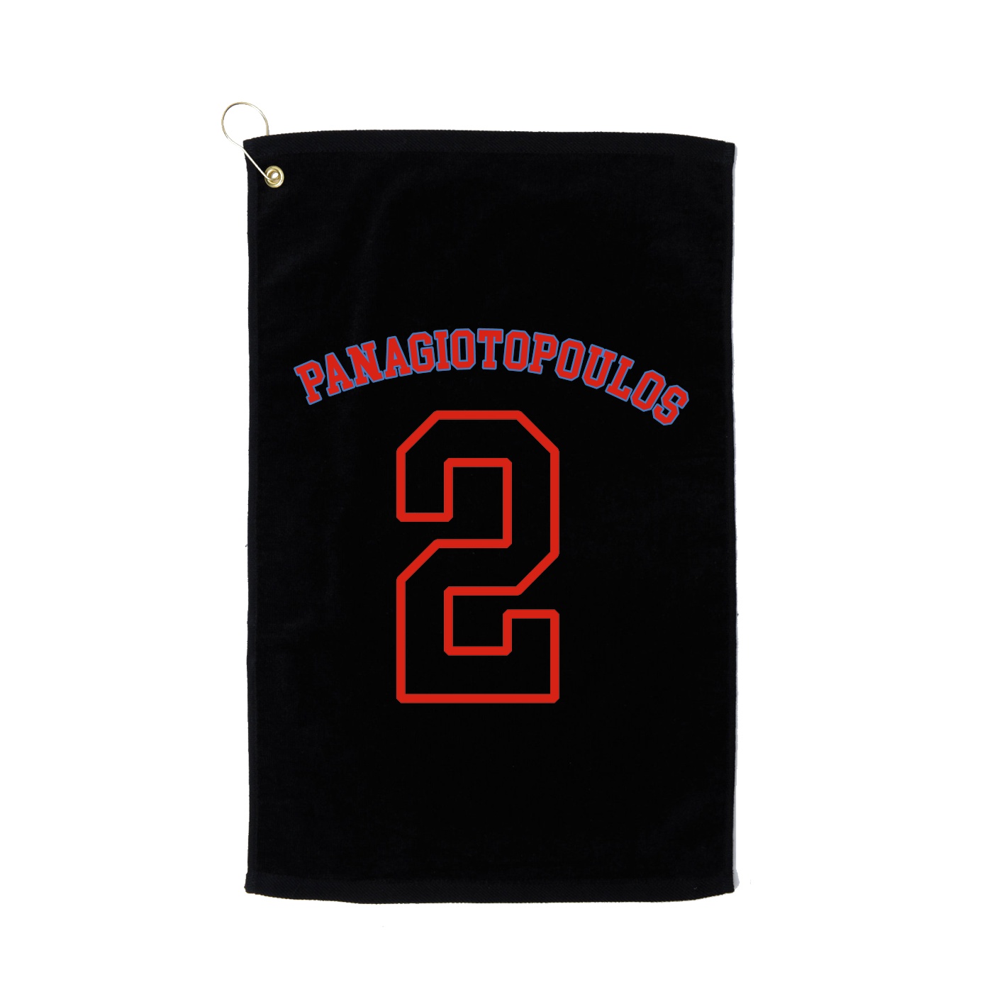 Golf Towel — Shirsey Arch in Black