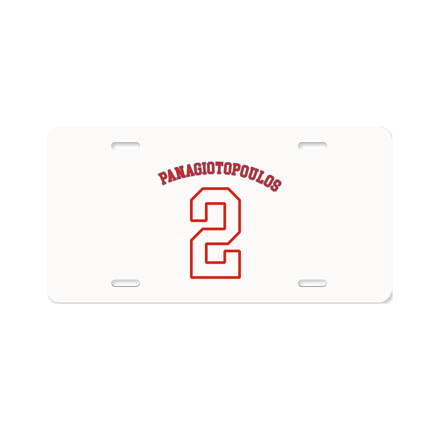 License Plate — Shirsey Arch in Classic