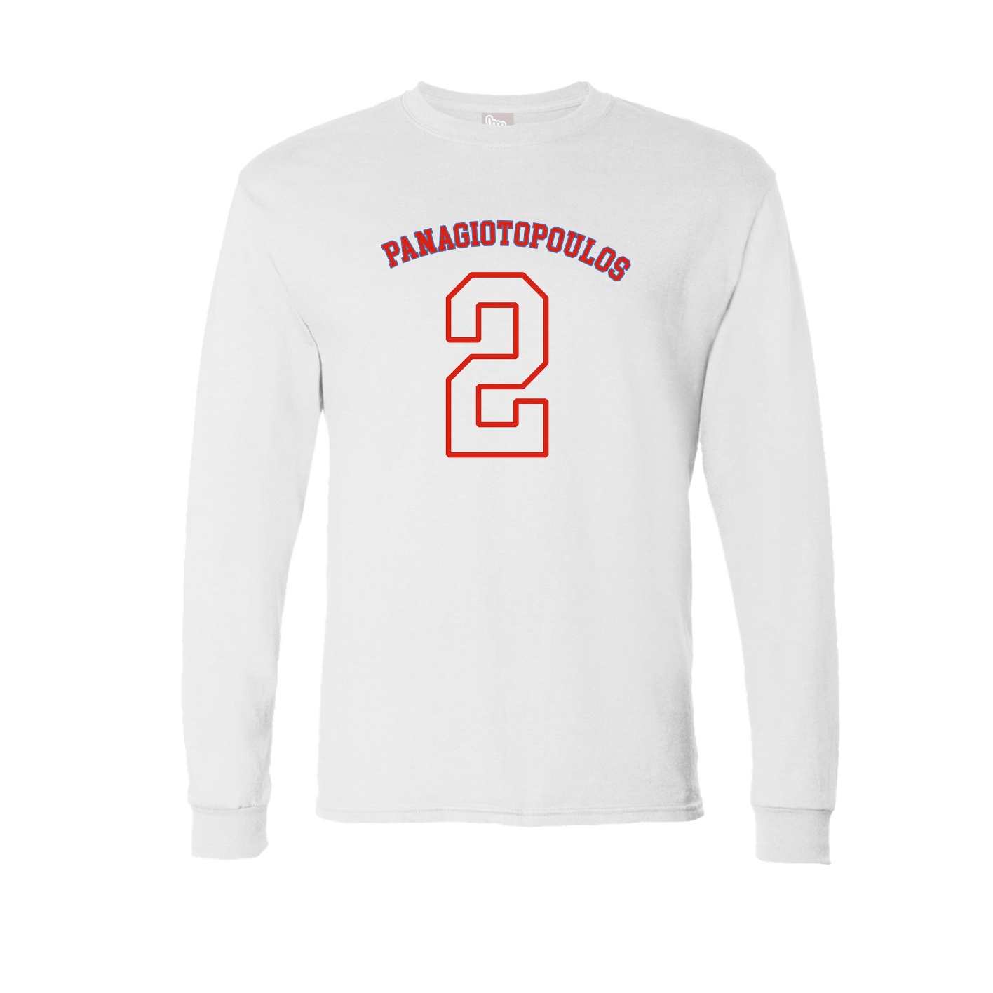Long Sleeve Tee — Shirsey Arch in White