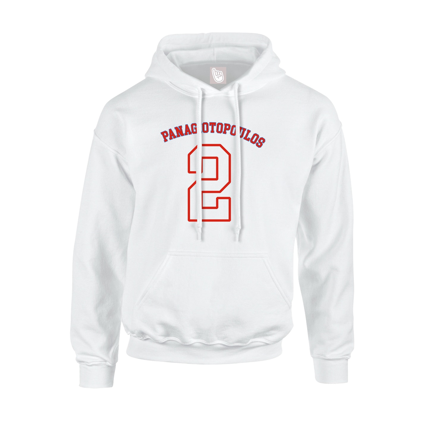 Hoodie — Shirsey Arch in White