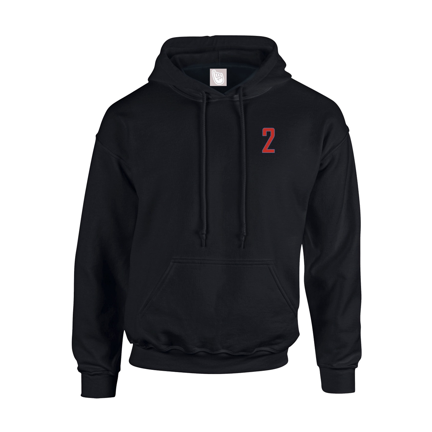 Youth Hoodie — Mesh Shirsey in Black