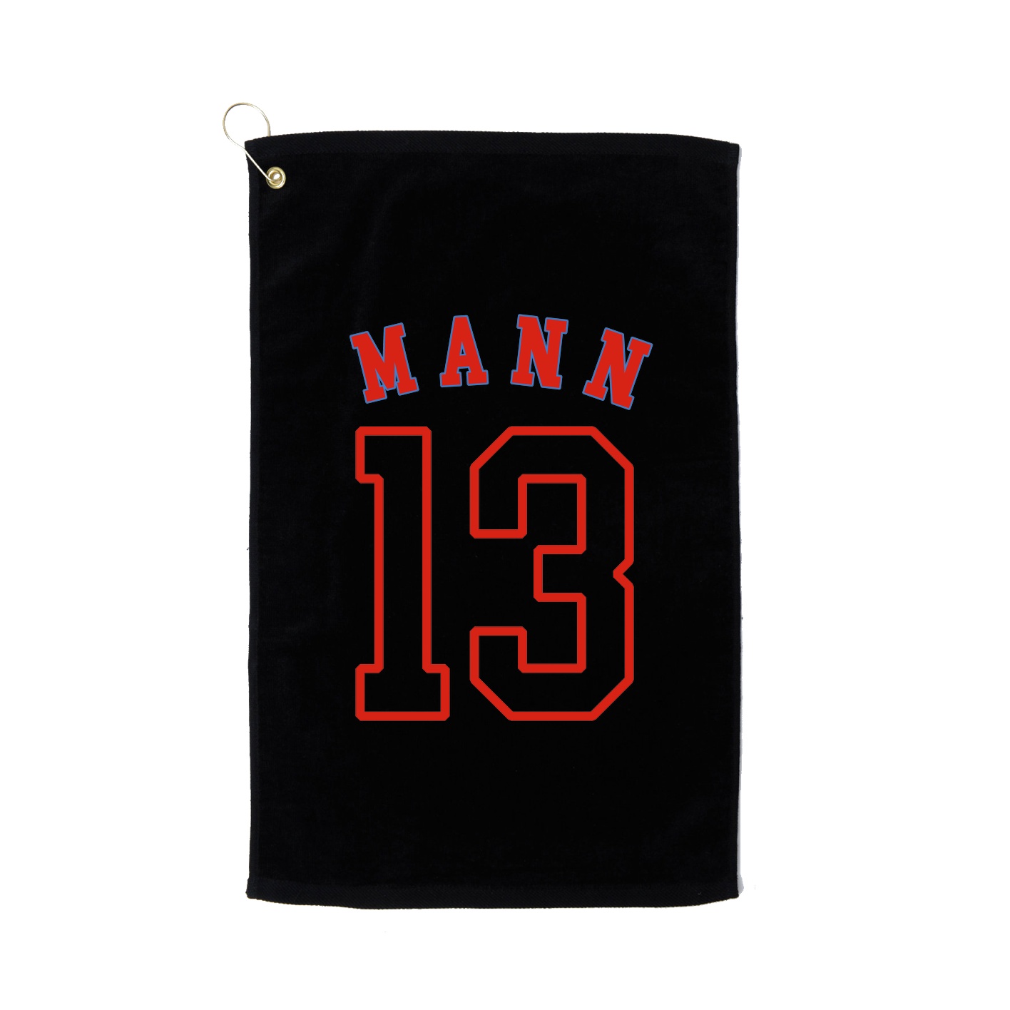 Golf Towel — Shirsey Arch in Black