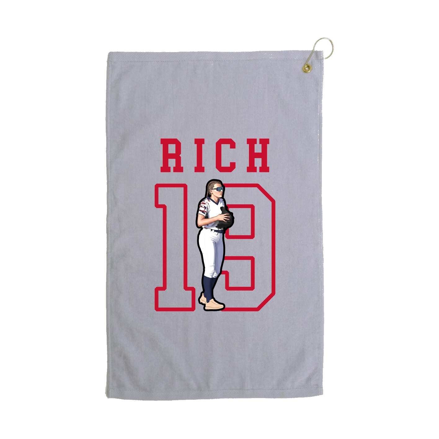 Golf Towel — Shirsey in Grey