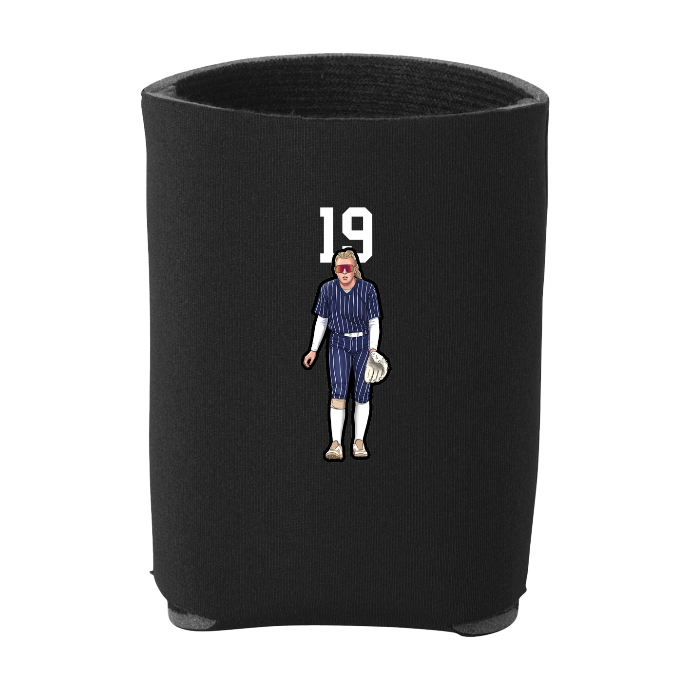 Can Holder — Number Top in Black