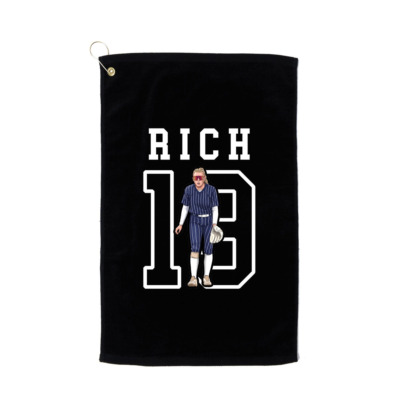 Golf Towel — Shirsey in Black