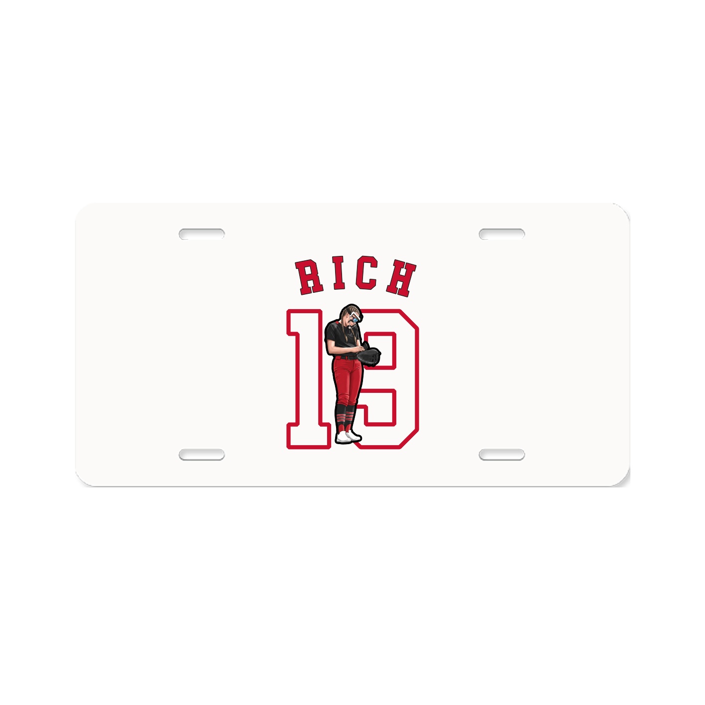 License Plate — Shirsey Arch in Classic