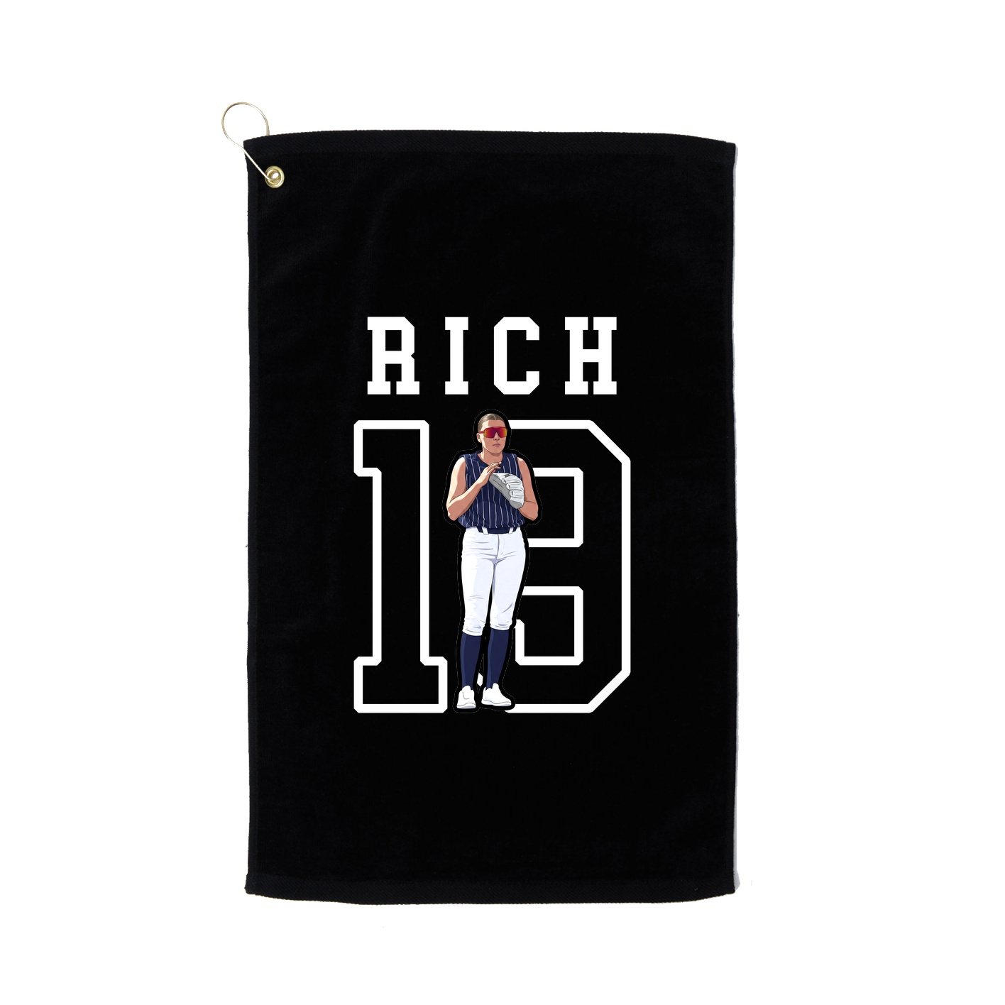 Golf Towel — Shirsey in Black