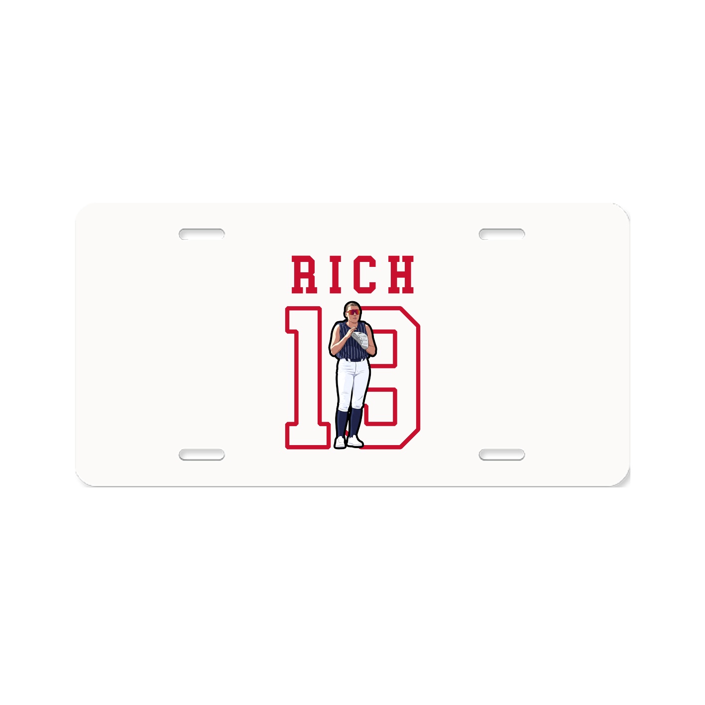 License Plate — Shirsey in Classic