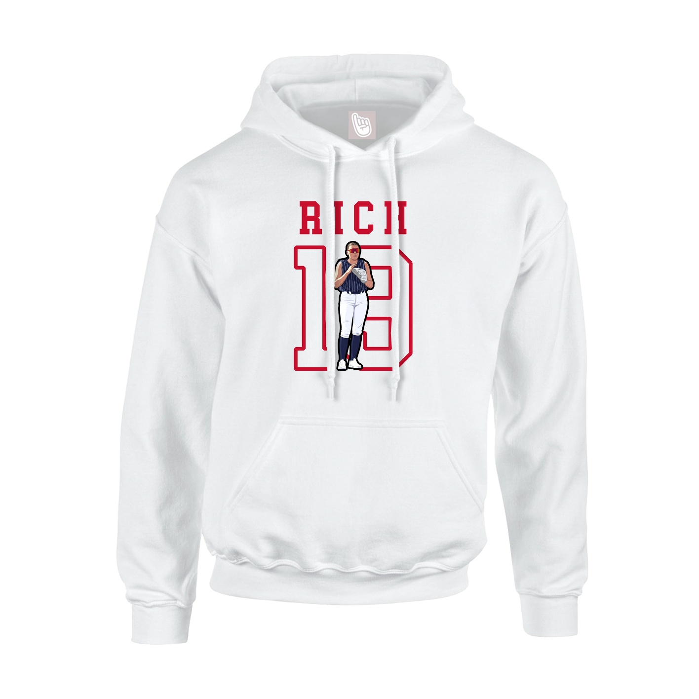 Youth Hoodie — Shirsey in White