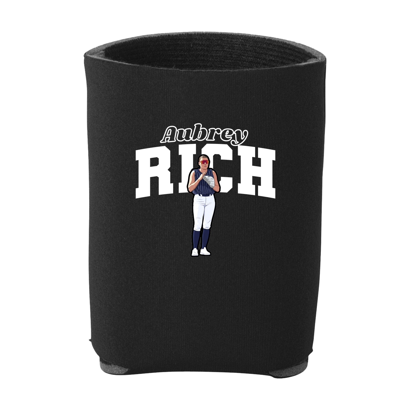 Can Holder — Name Arch in Black