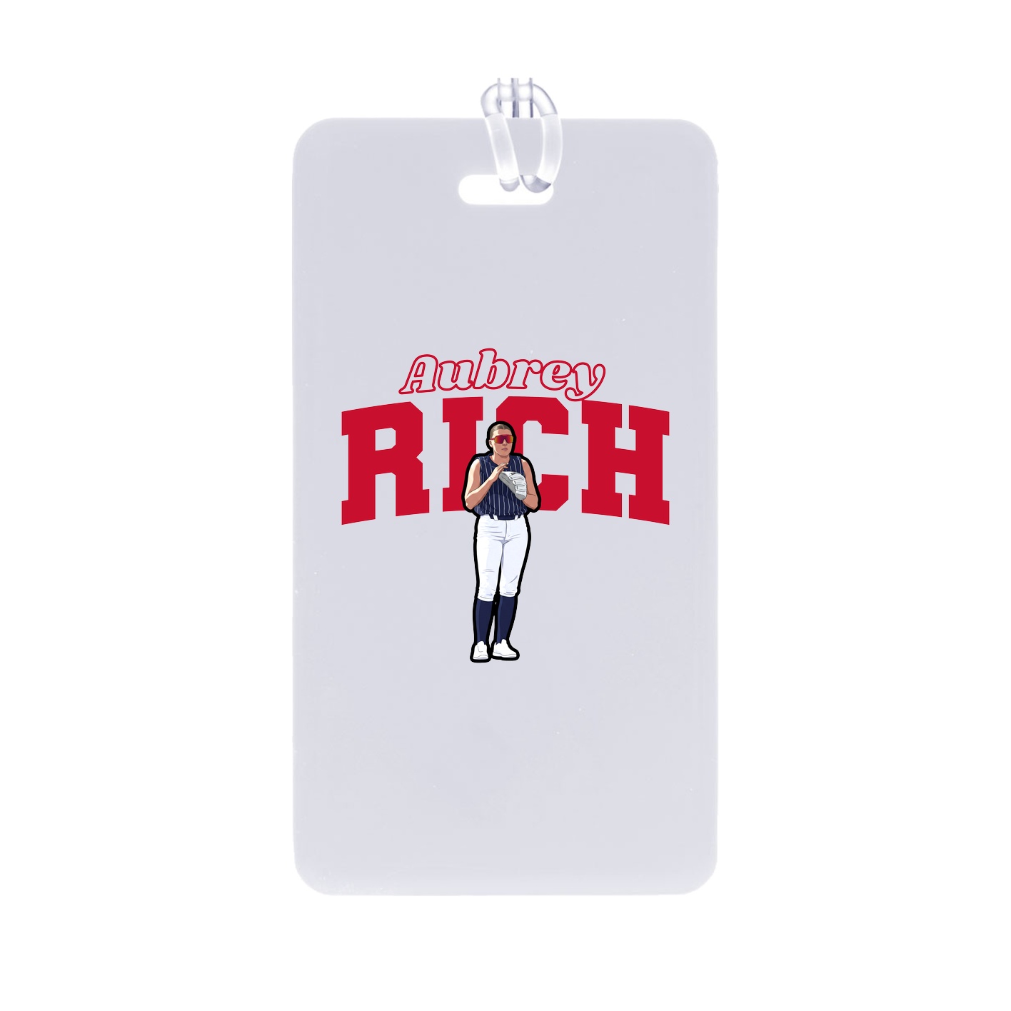Bag Tag — Name Arch in Classic