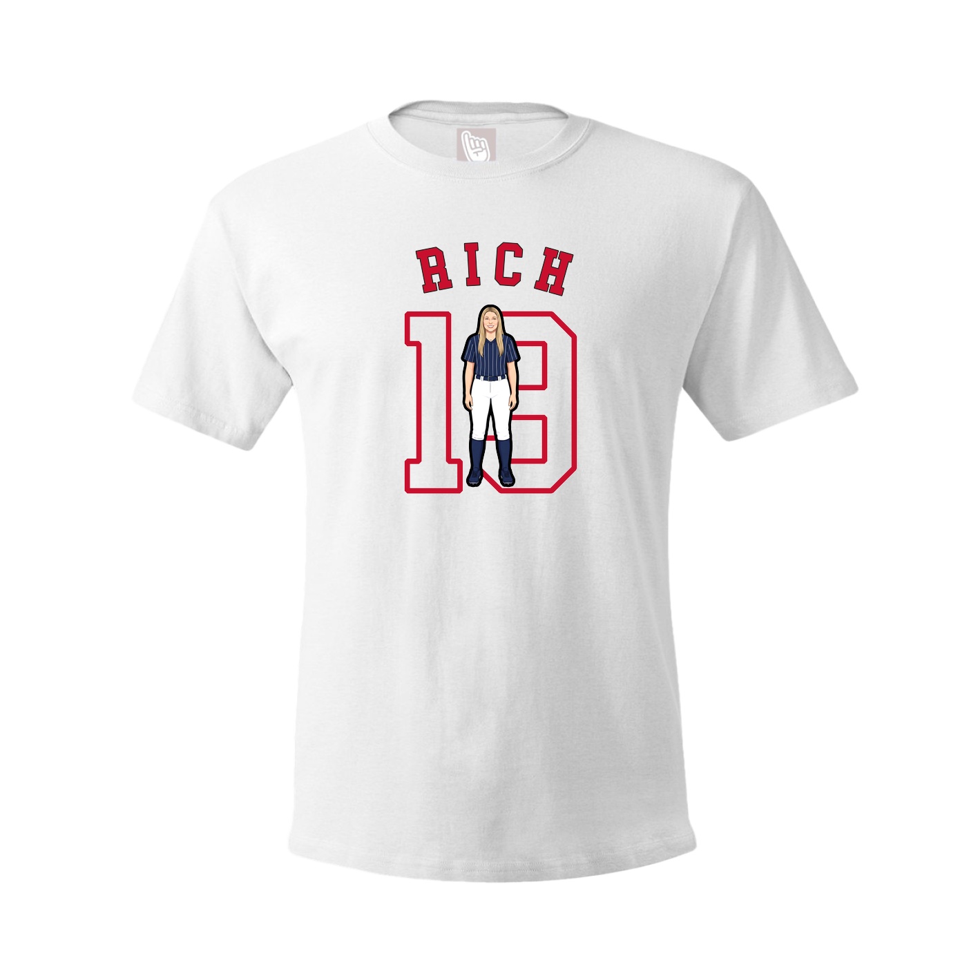 Tee — Shirsey Arch in White