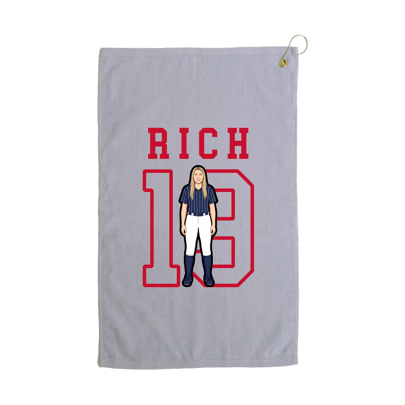 Golf Towel — Shirsey in Grey