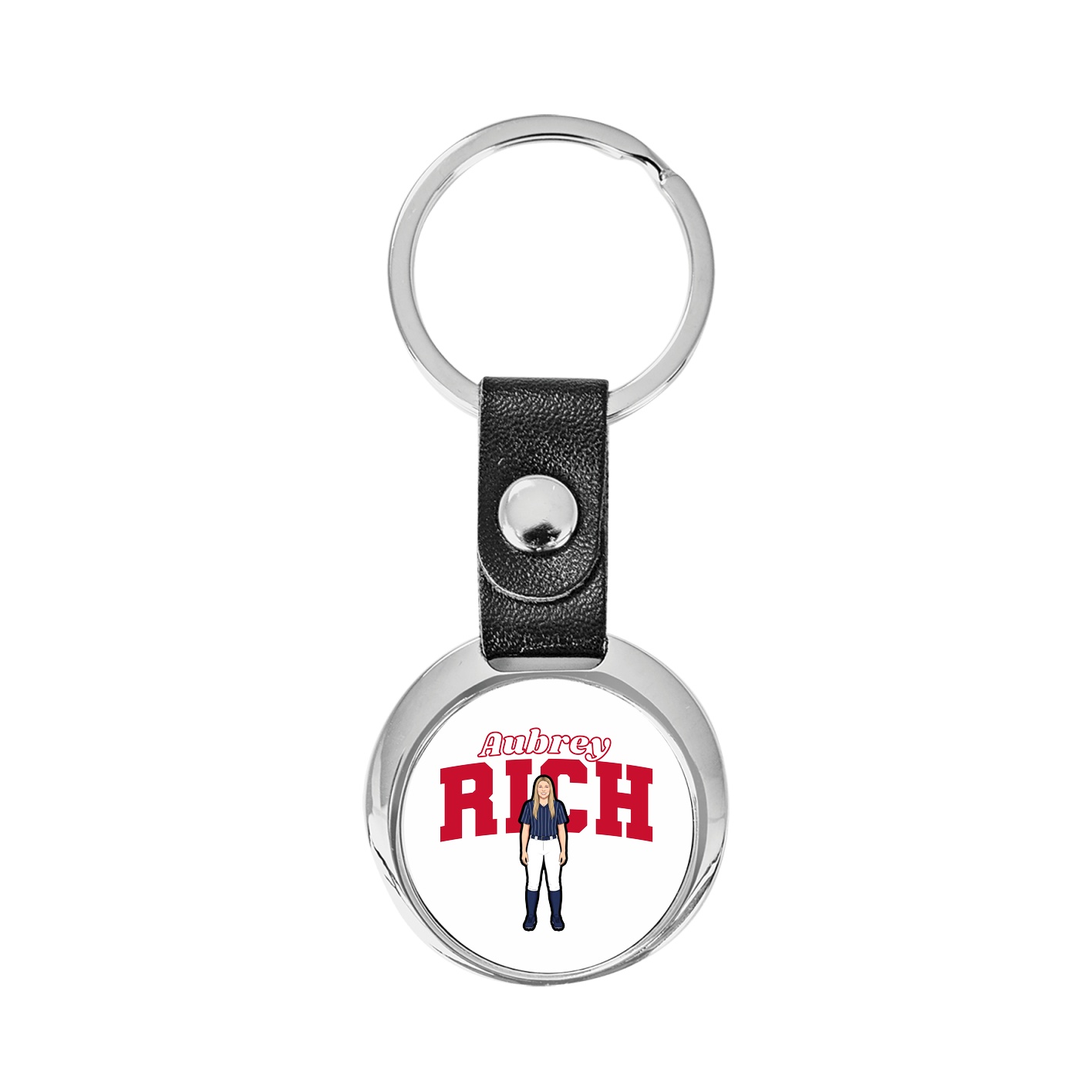 Key Chain — Name Arch in Classic
