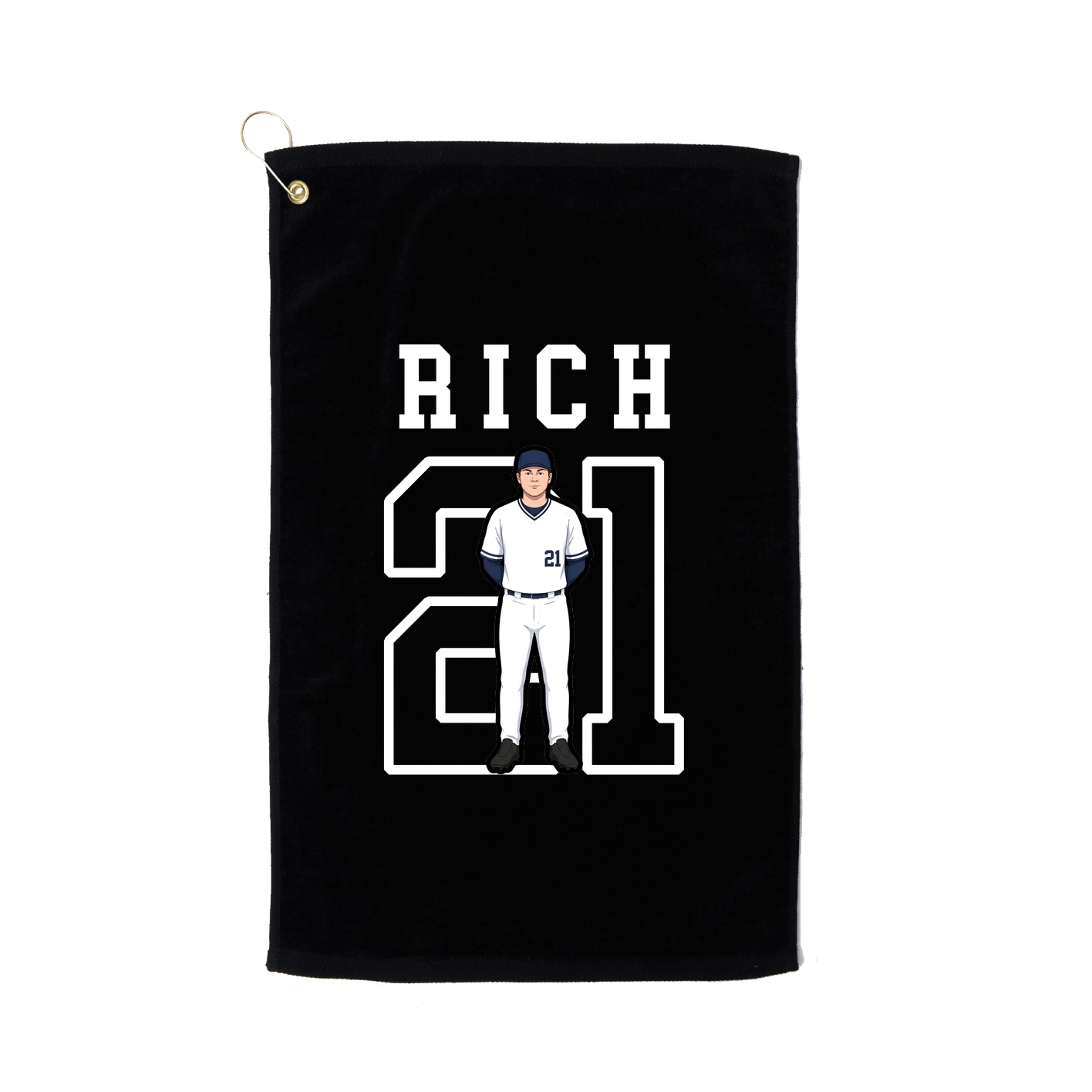Golf Towel — Shirsey in Black