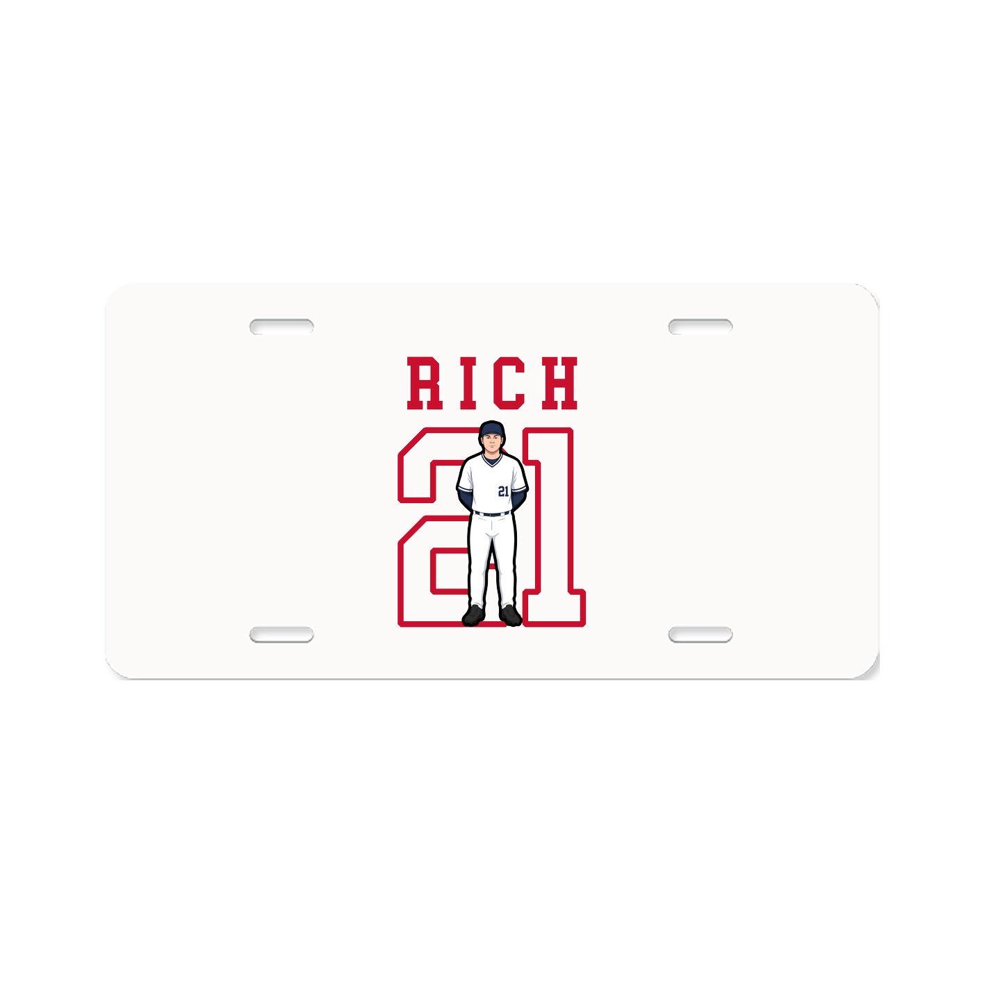 License Plate — Shirsey in Classic