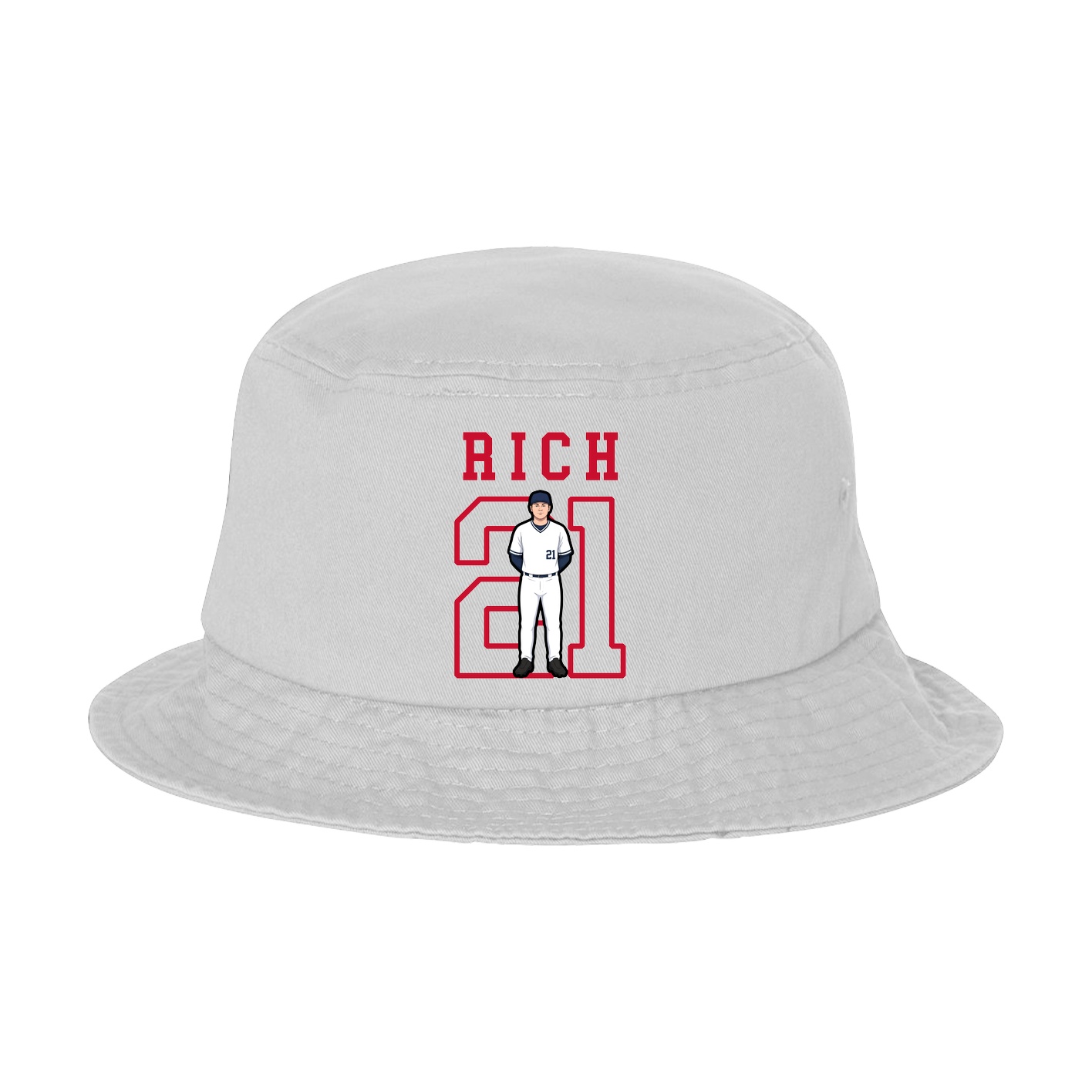 Bucket Cap — Shirsey in White