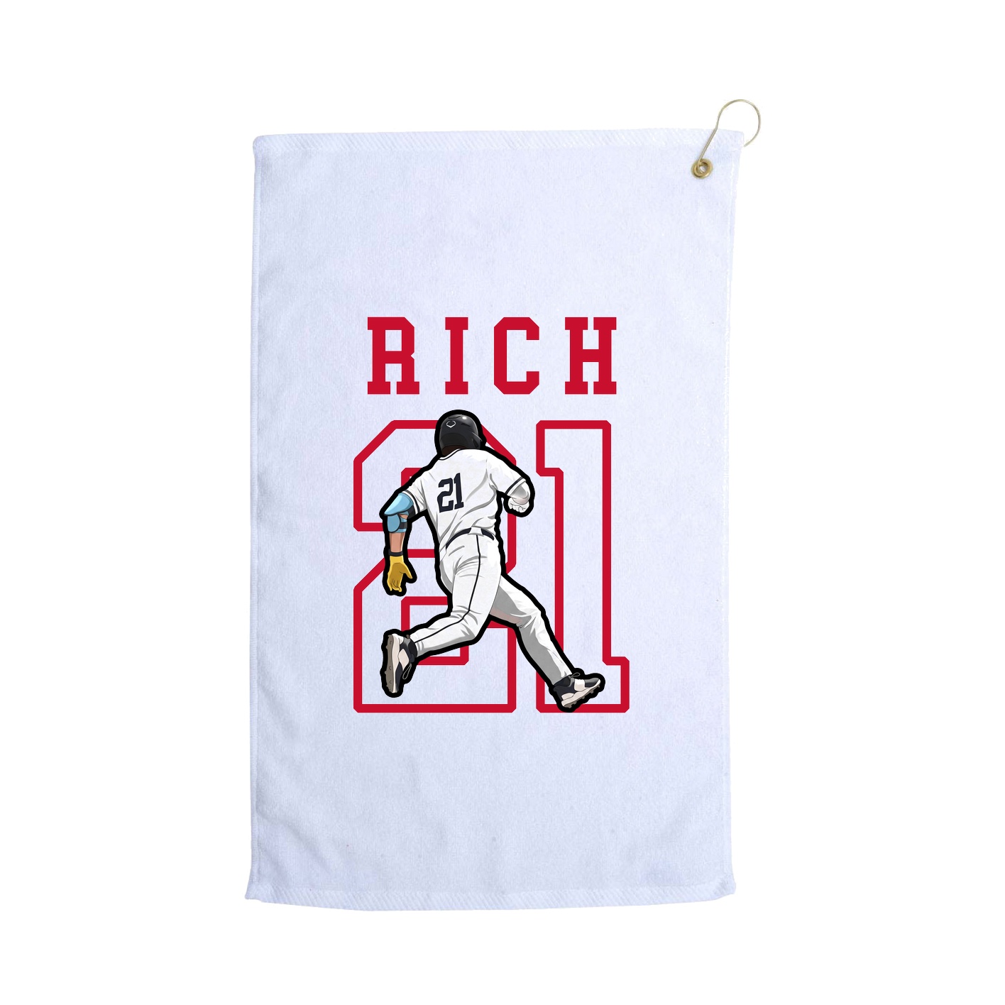Golf Towel — Shirsey in White